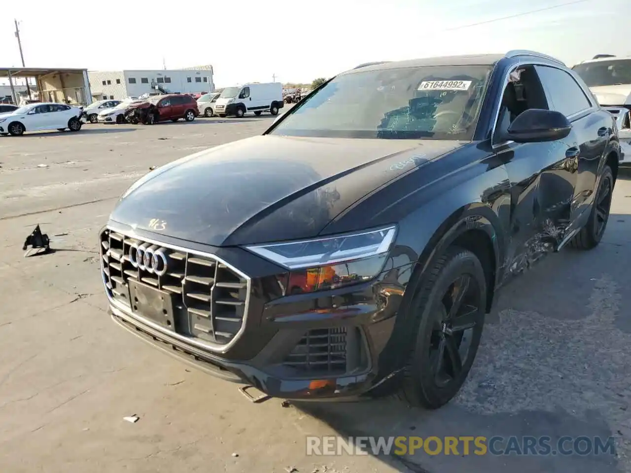 2 Photograph of a damaged car WA1AVAF15KD013814 AUDI Q8 2019