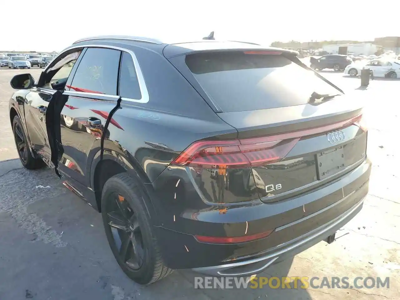 3 Photograph of a damaged car WA1AVAF15KD013814 AUDI Q8 2019