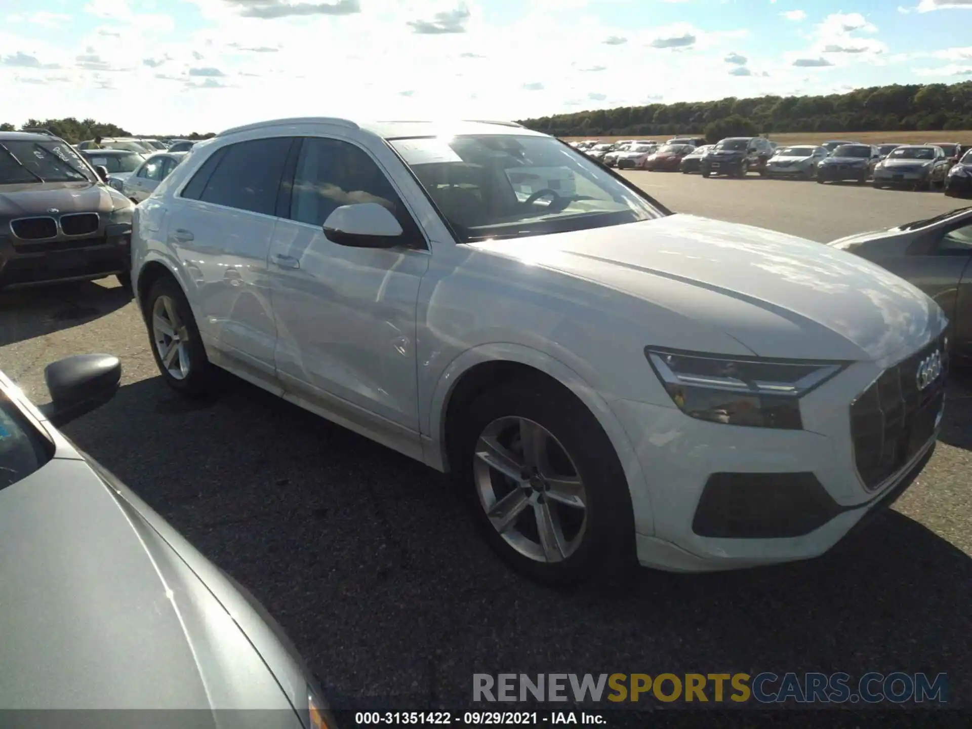 1 Photograph of a damaged car WA1AVAF15KD022674 AUDI Q8 2019