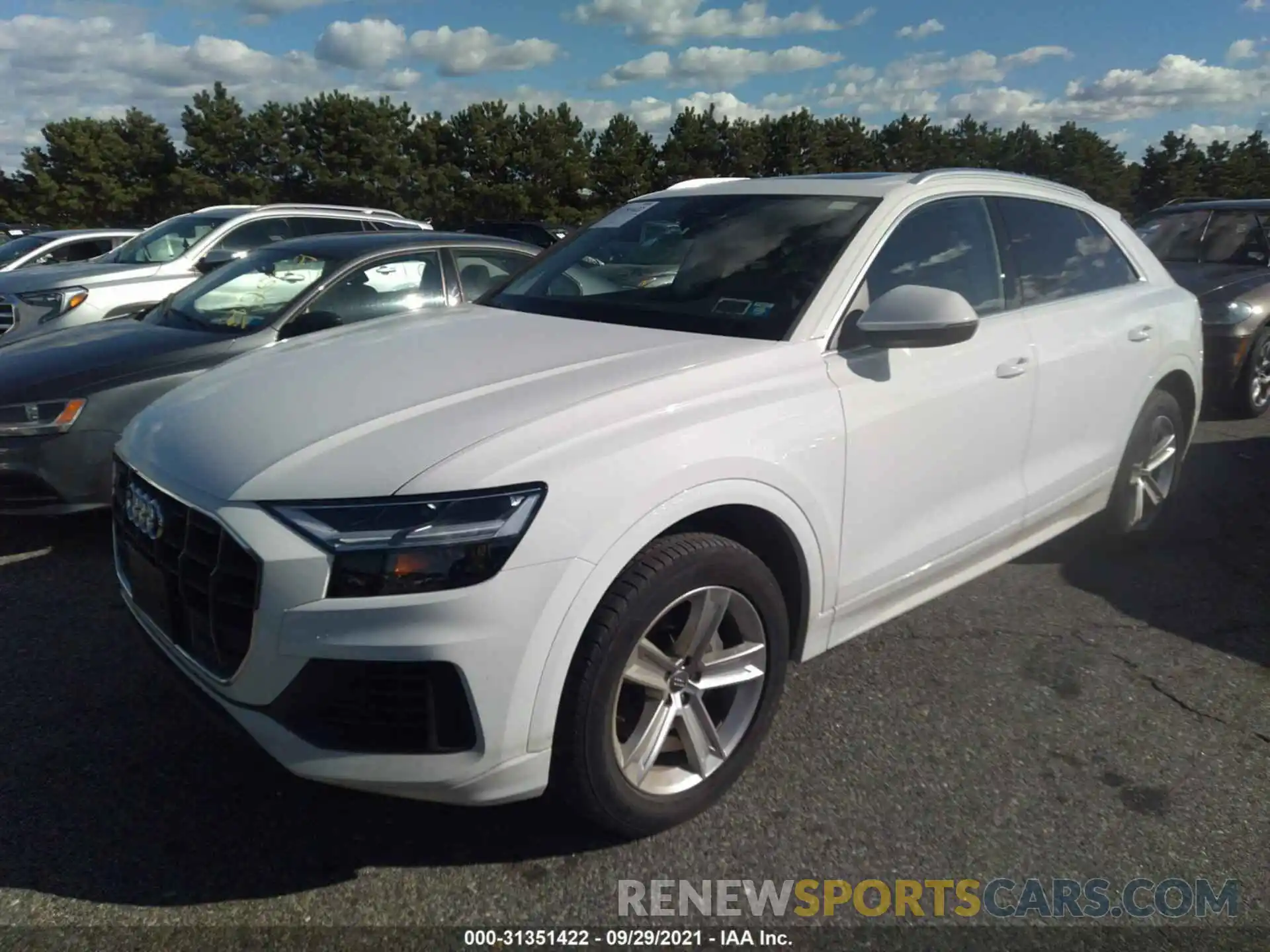 2 Фотография поврежденного автомобиля WA1AVAF15KD022674 AUDI Q8 2019