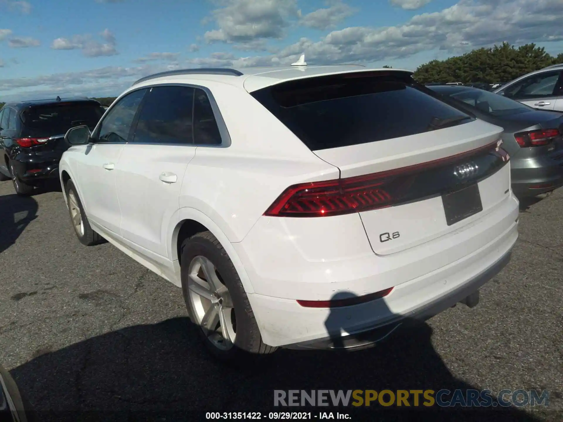 3 Photograph of a damaged car WA1AVAF15KD022674 AUDI Q8 2019