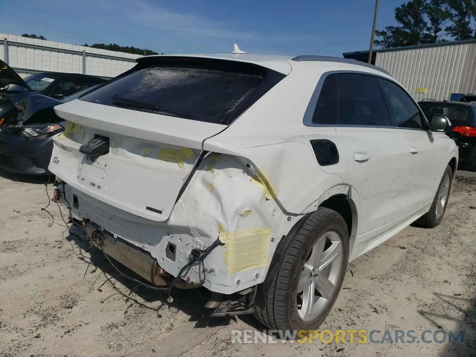 4 Фотография поврежденного автомобиля WA1AVAF15KD023503 AUDI Q8 2019