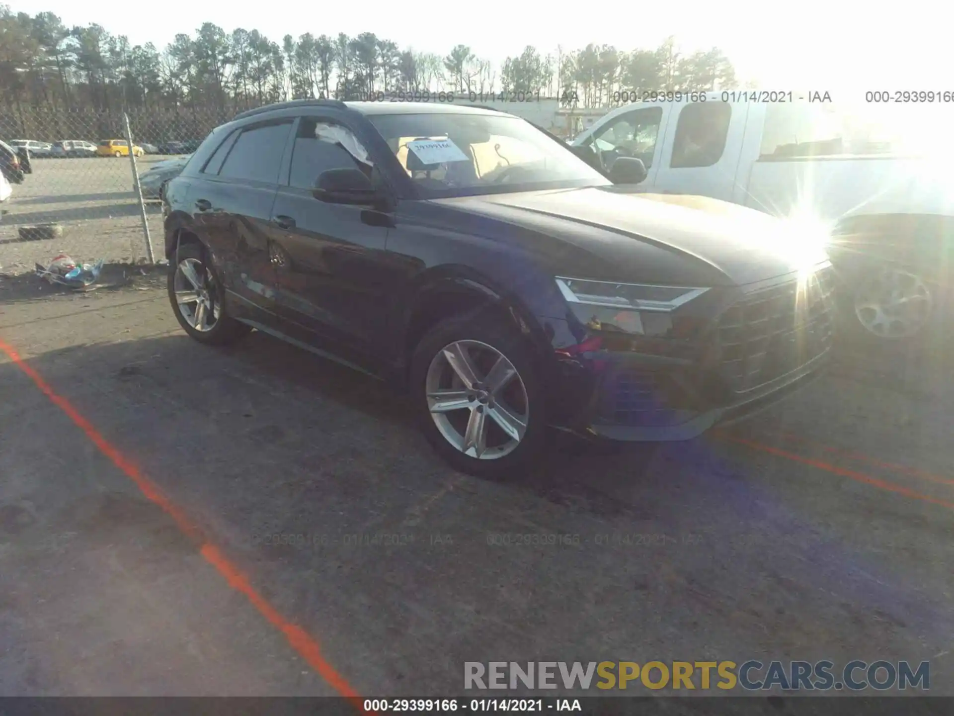 1 Photograph of a damaged car WA1AVAF15KD167035 AUDI Q8 2019