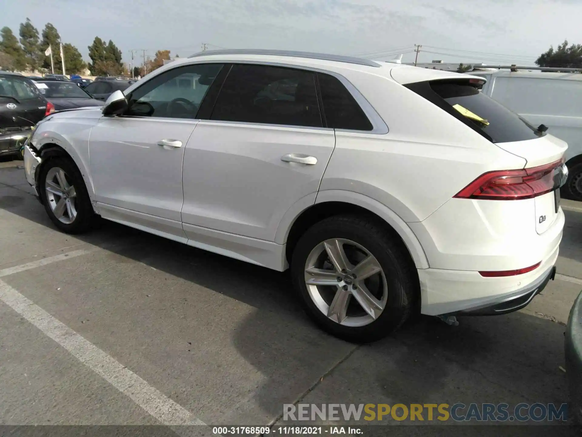 3 Photograph of a damaged car WA1AVAF16KD015023 AUDI Q8 2019