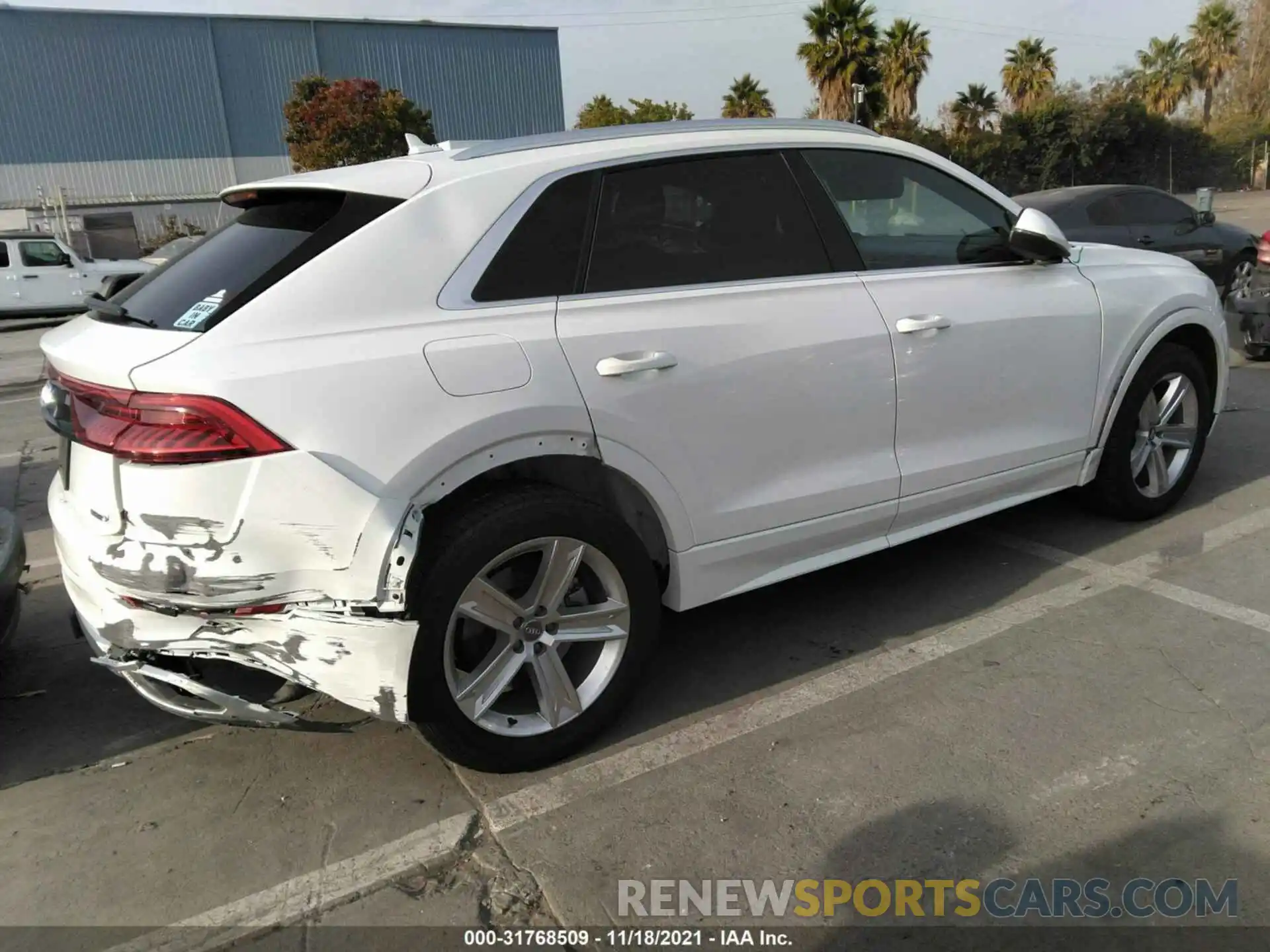 4 Photograph of a damaged car WA1AVAF16KD015023 AUDI Q8 2019