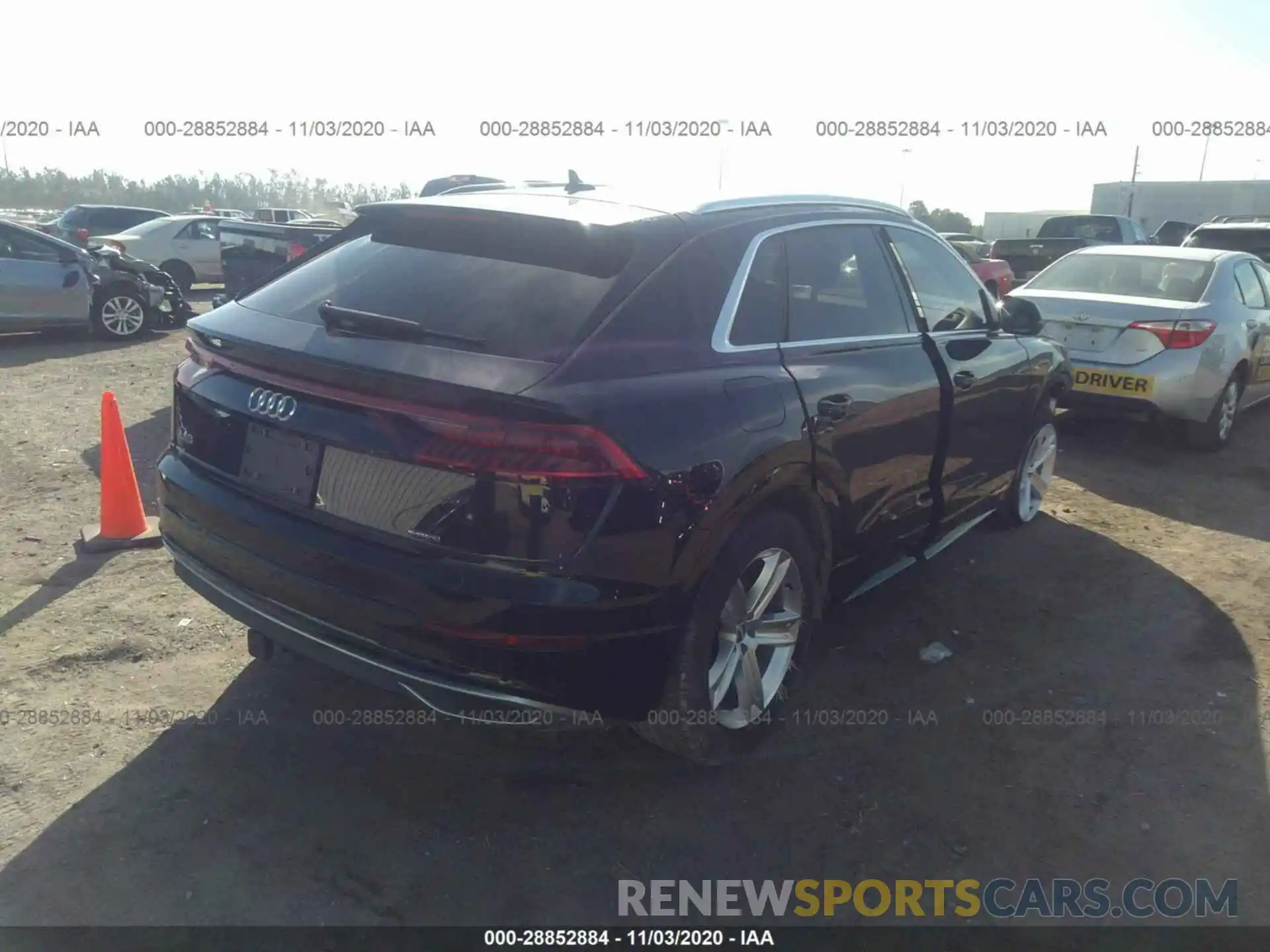 4 Photograph of a damaged car WA1AVAF16KD015300 AUDI Q8 2019