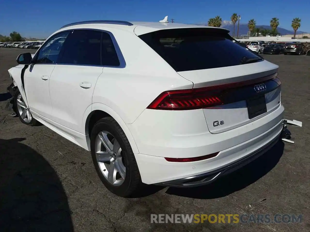 3 Photograph of a damaged car WA1AVAF16KD021453 AUDI Q8 2019