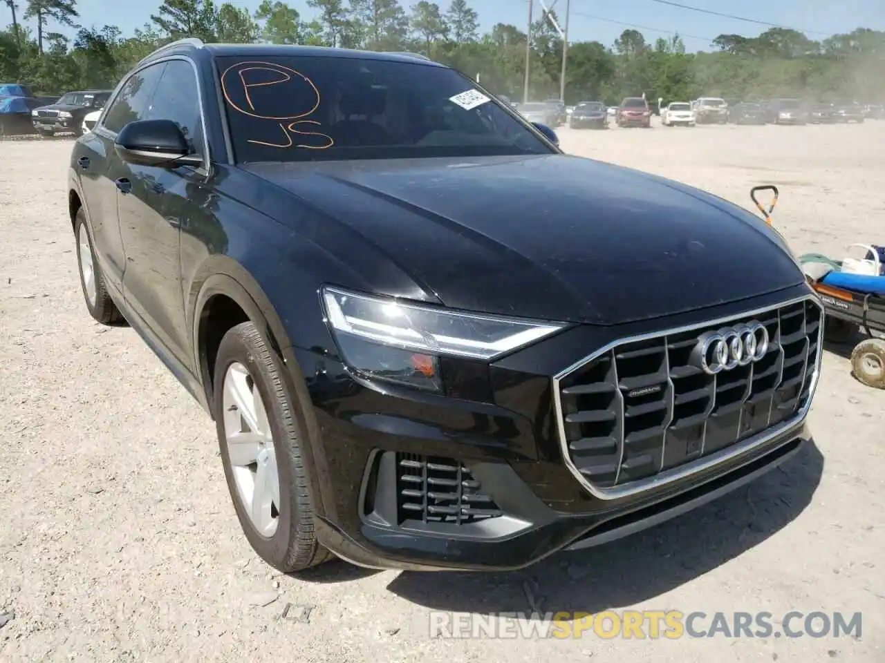 1 Photograph of a damaged car WA1AVAF16KD021694 AUDI Q8 2019