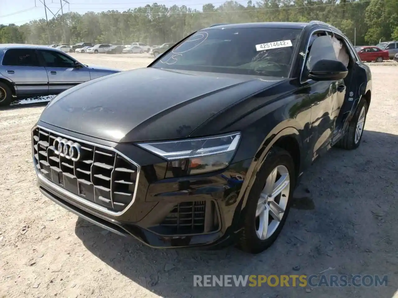 2 Photograph of a damaged car WA1AVAF16KD021694 AUDI Q8 2019