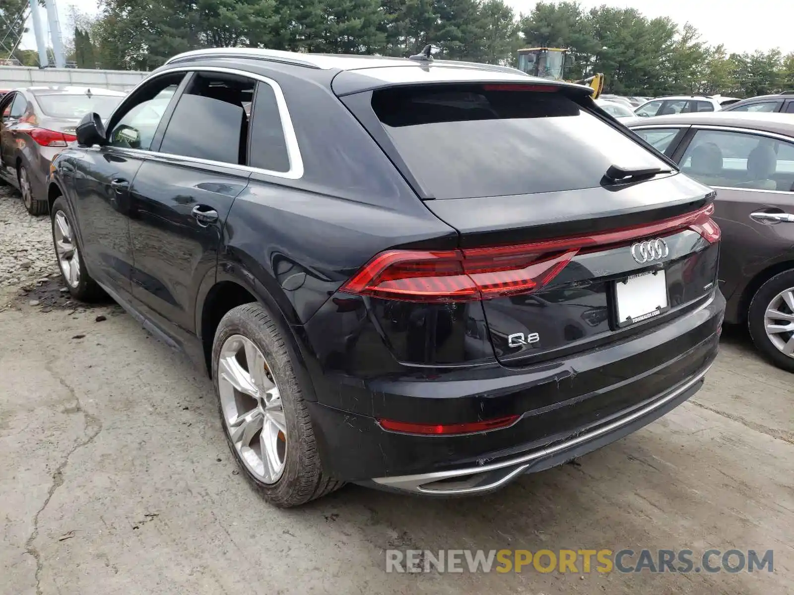 3 Photograph of a damaged car WA1AVAF16KD024613 AUDI Q8 2019