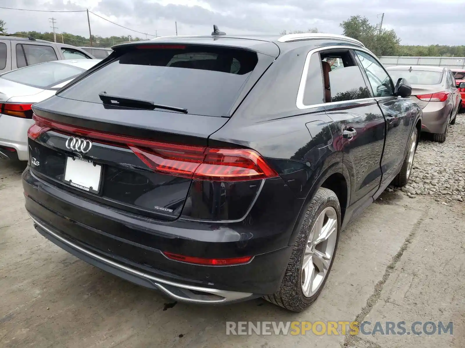 4 Фотография поврежденного автомобиля WA1AVAF16KD024613 AUDI Q8 2019