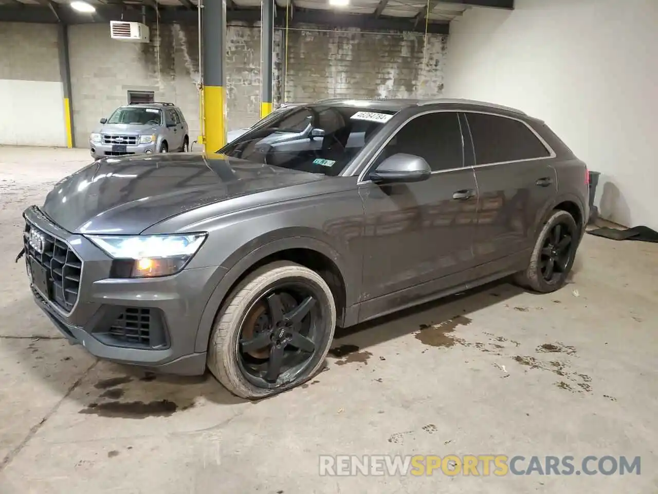 1 Photograph of a damaged car WA1AVAF17KD012647 AUDI Q8 2019