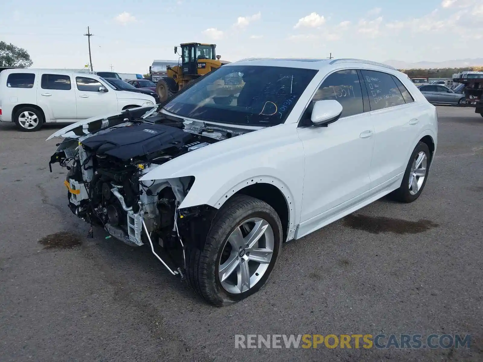 2 Photograph of a damaged car WA1AVAF17KD013412 AUDI Q8 2019