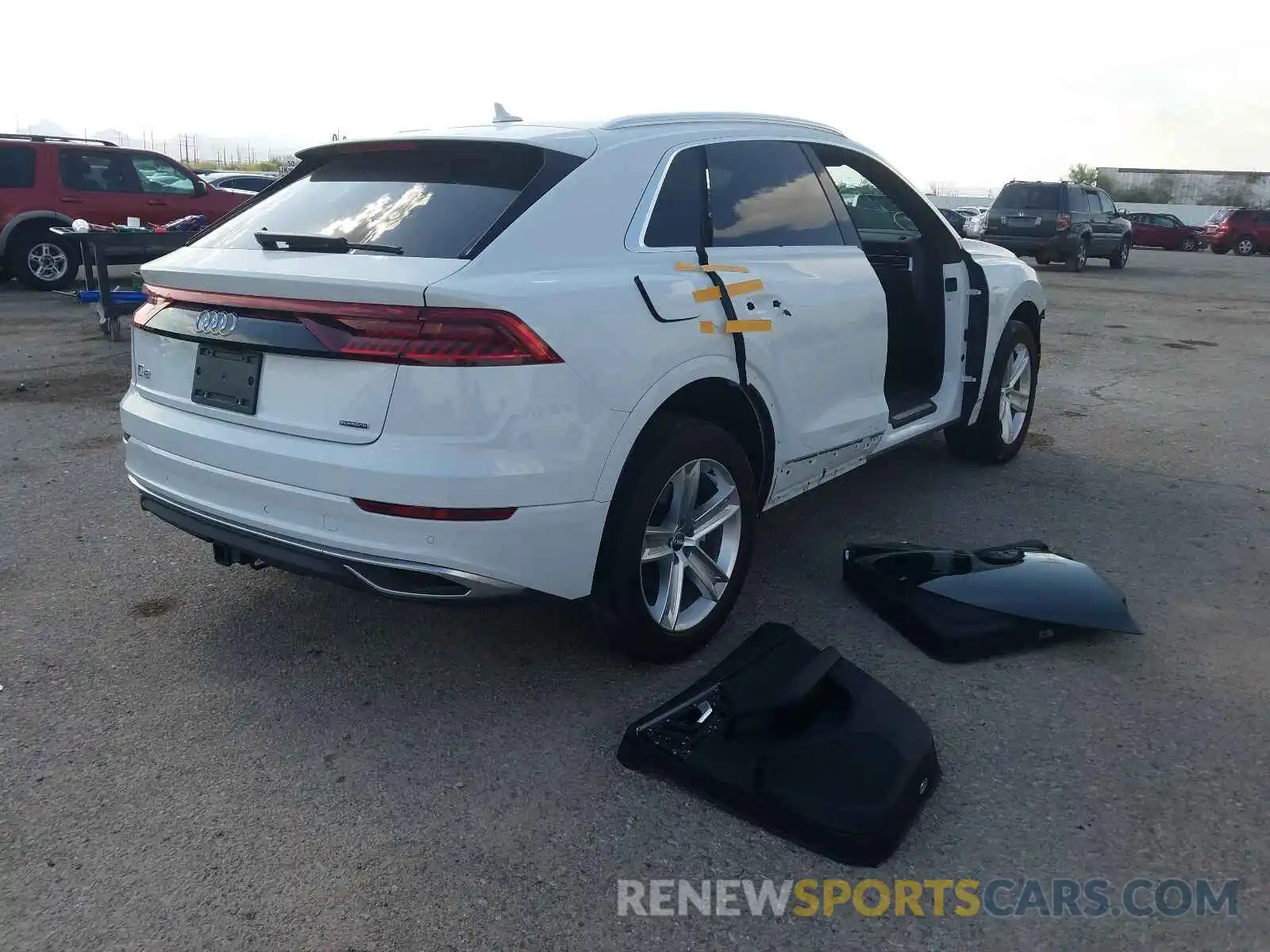 4 Photograph of a damaged car WA1AVAF17KD013412 AUDI Q8 2019