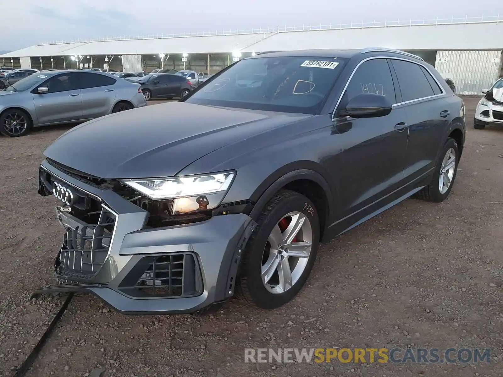 2 Photograph of a damaged car WA1AVAF17KD013832 AUDI Q8 2019