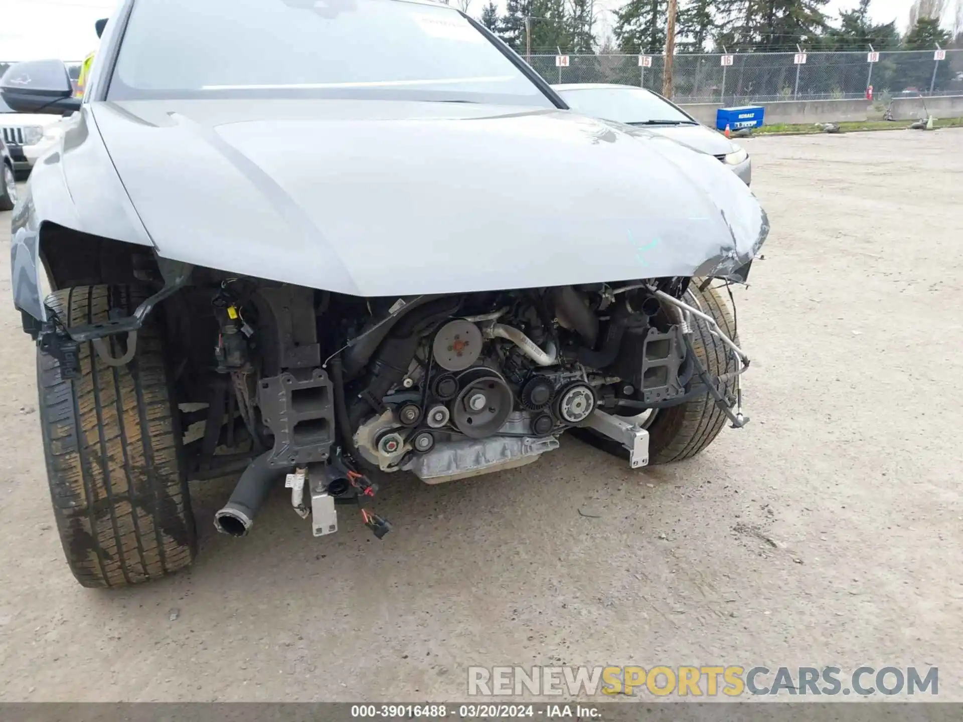 6 Photograph of a damaged car WA1AVAF17KD017251 AUDI Q8 2019