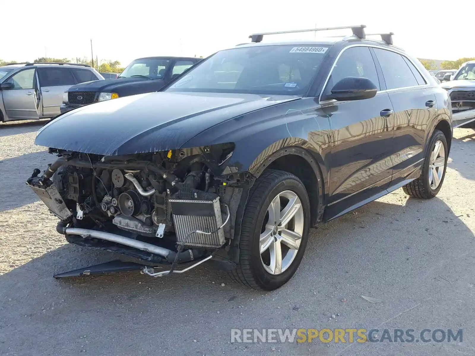 2 Photograph of a damaged car WA1AVAF18KD008302 AUDI Q8 2019