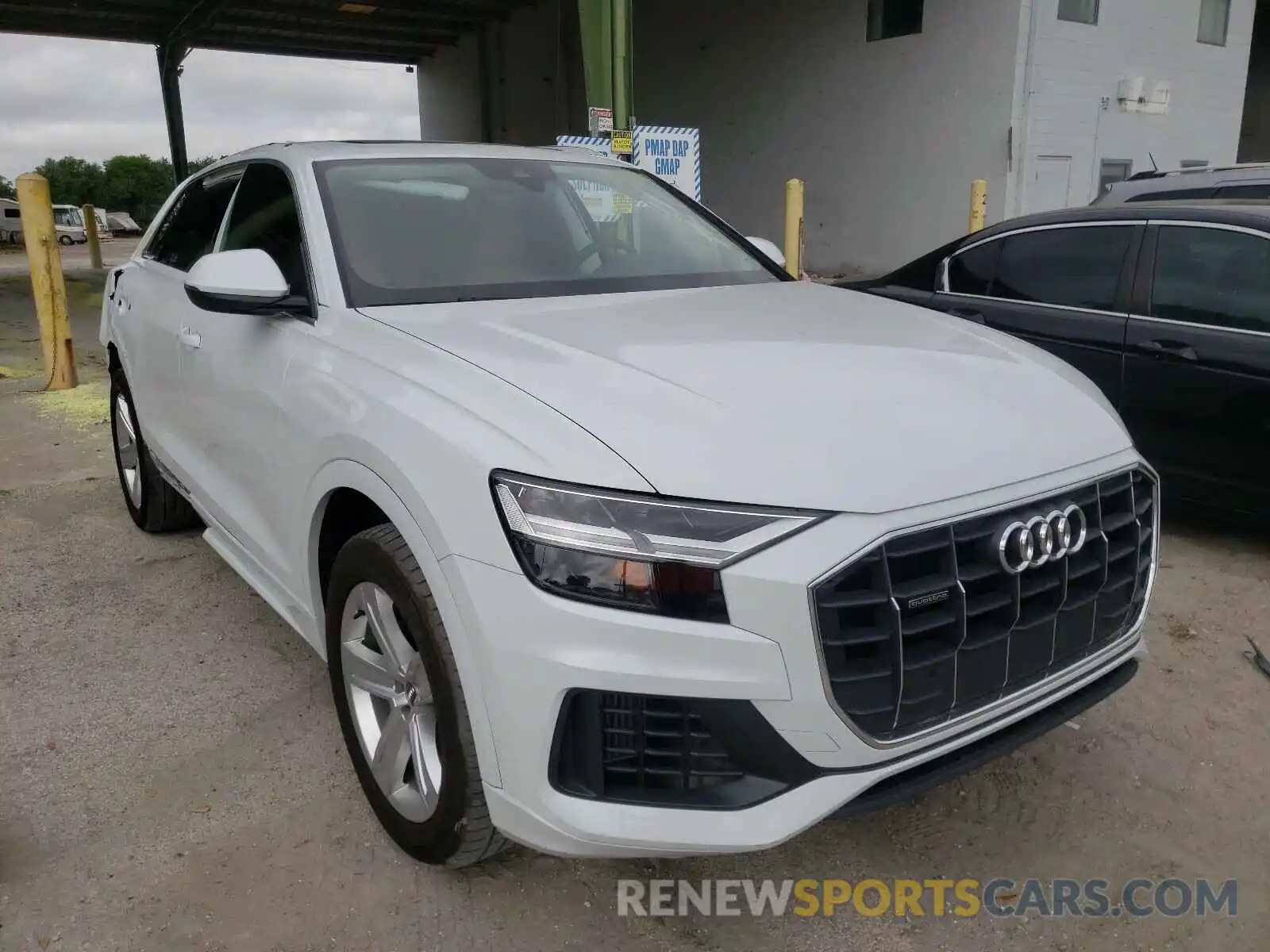 1 Photograph of a damaged car WA1AVAF18KD011796 AUDI Q8 2019