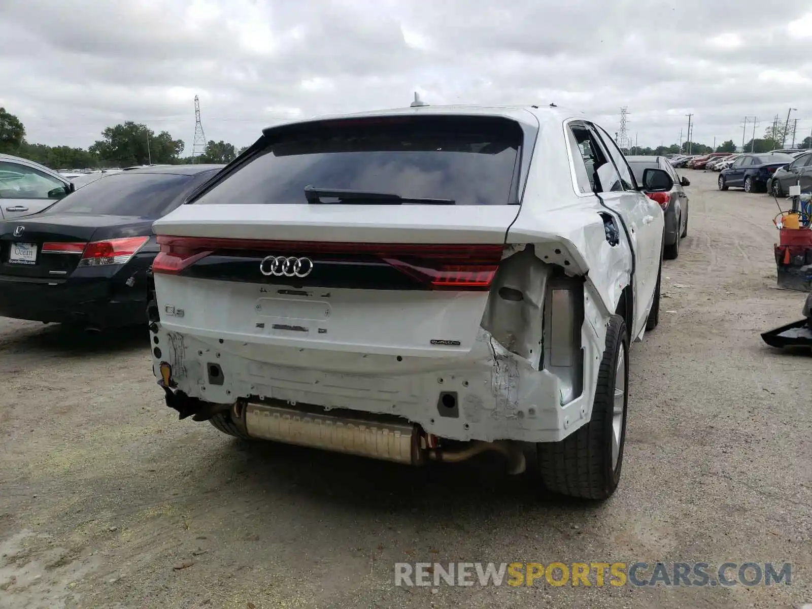 9 Photograph of a damaged car WA1AVAF18KD011796 AUDI Q8 2019