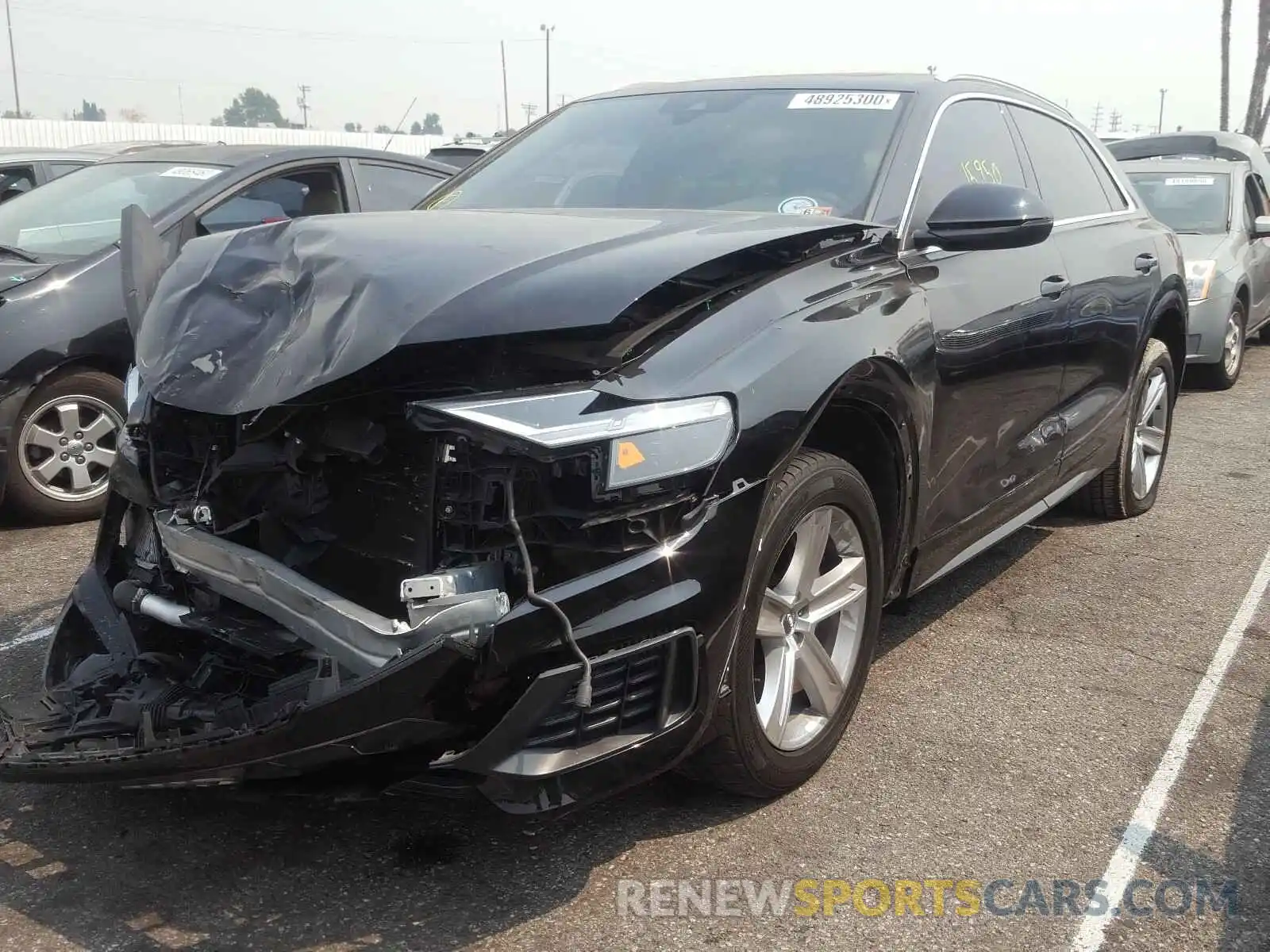 2 Photograph of a damaged car WA1AVAF18KD012284 AUDI Q8 2019