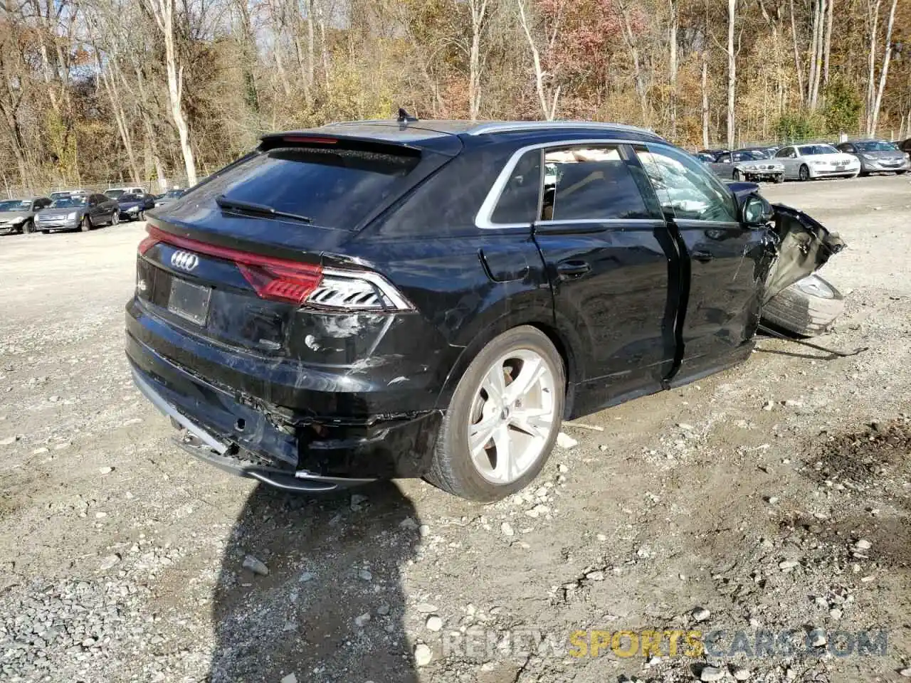 4 Фотография поврежденного автомобиля WA1AVAF18KD016271 AUDI Q8 2019