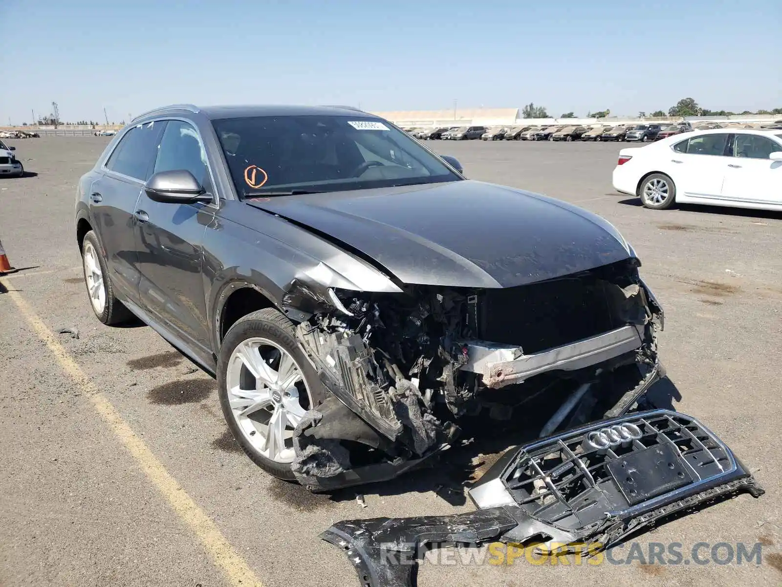 1 Photograph of a damaged car WA1AVAF18KD020773 AUDI Q8 2019