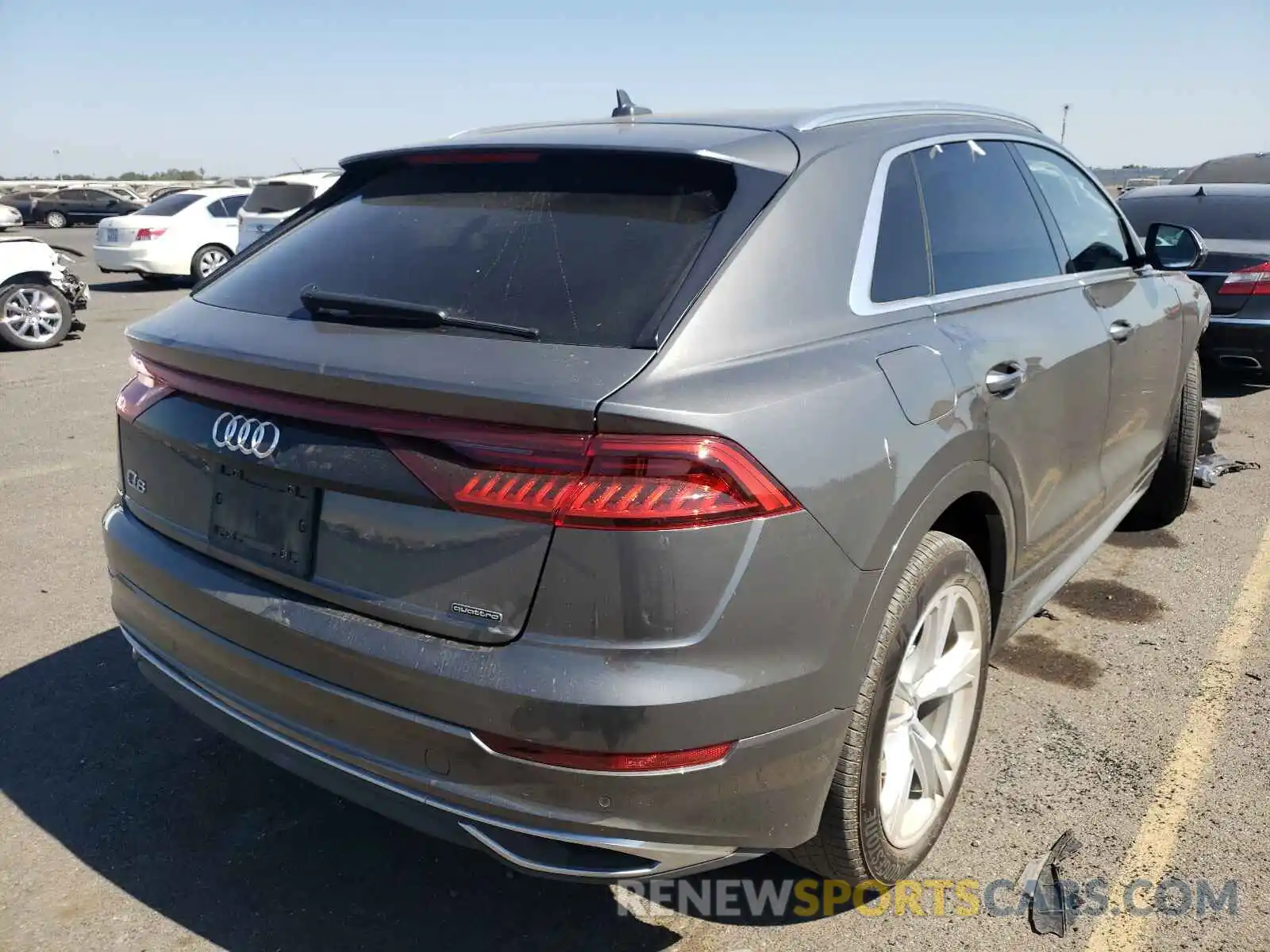 4 Photograph of a damaged car WA1AVAF18KD020773 AUDI Q8 2019