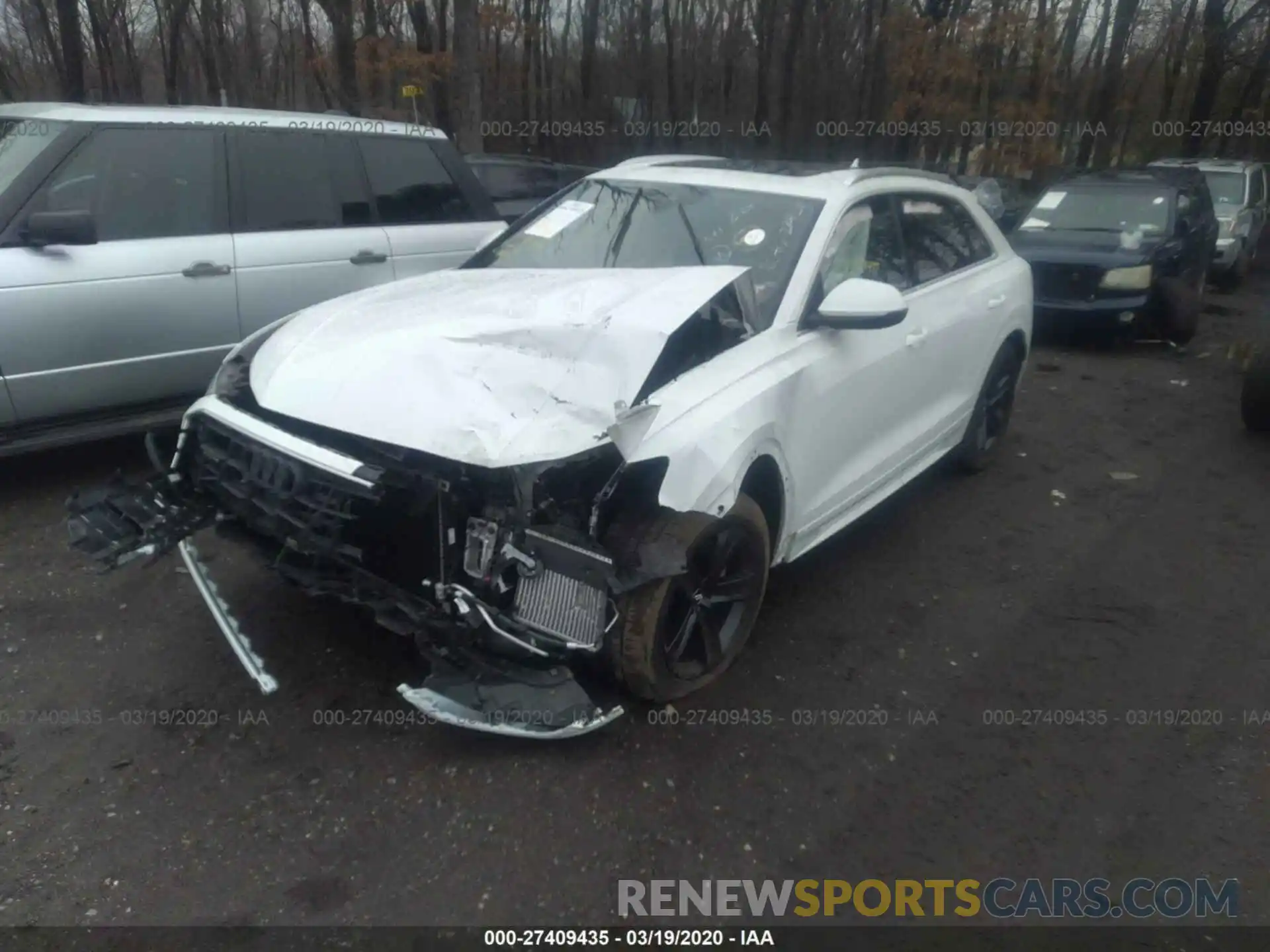 2 Photograph of a damaged car WA1AVAF19KD021298 AUDI Q8 2019