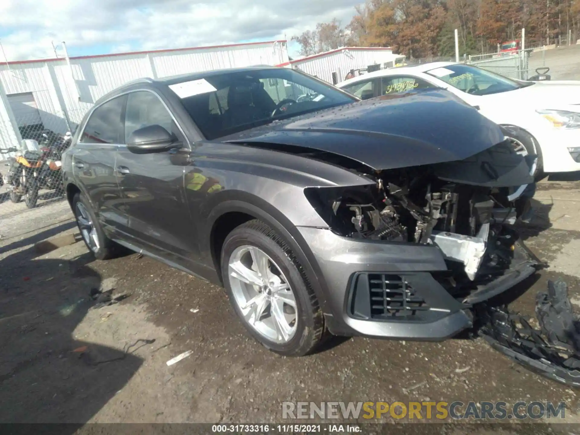 1 Фотография поврежденного автомобиля WA1AVAF19KD028512 AUDI Q8 2019