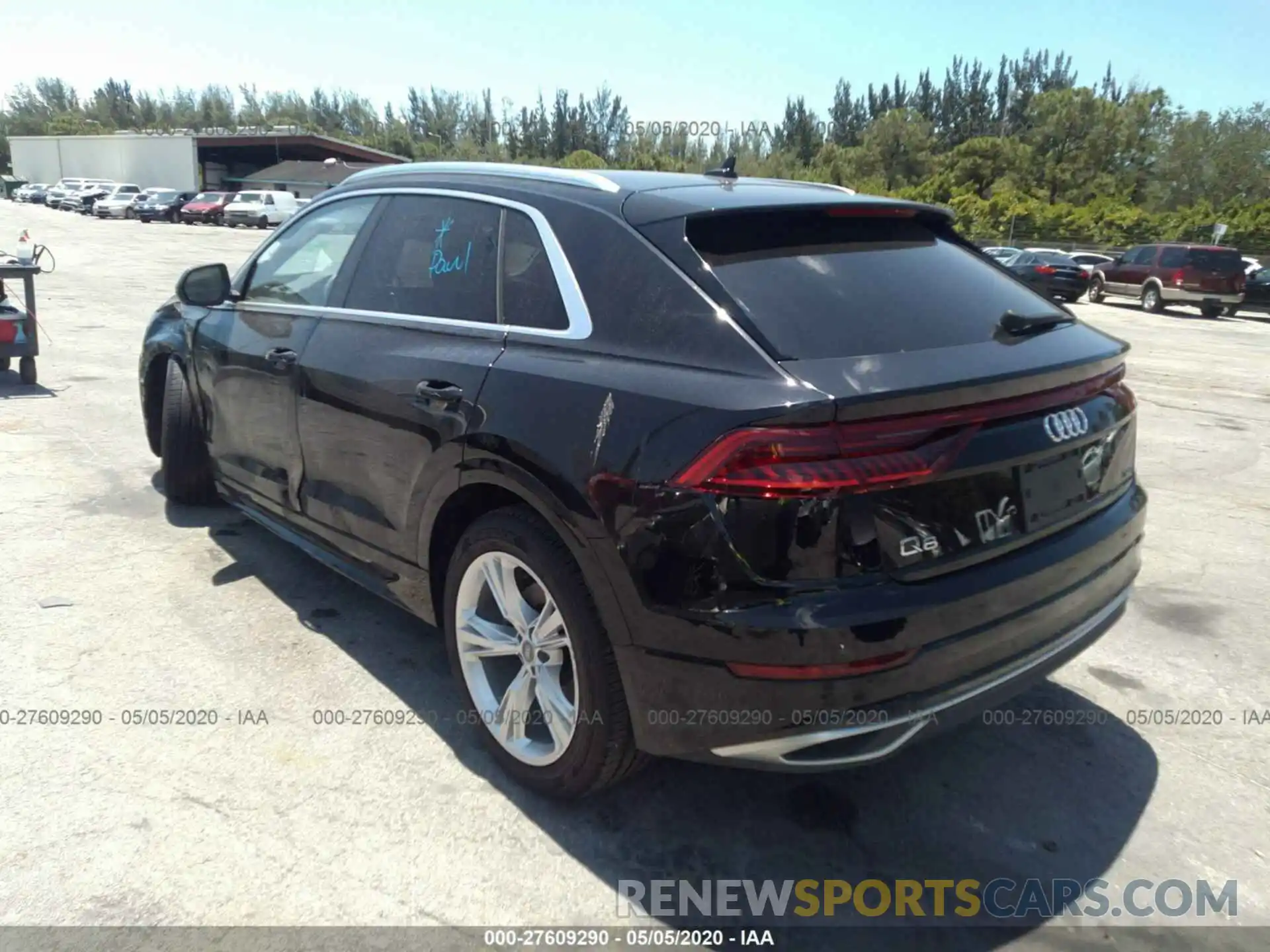 3 Photograph of a damaged car WA1AVAF19KD028879 AUDI Q8 2019