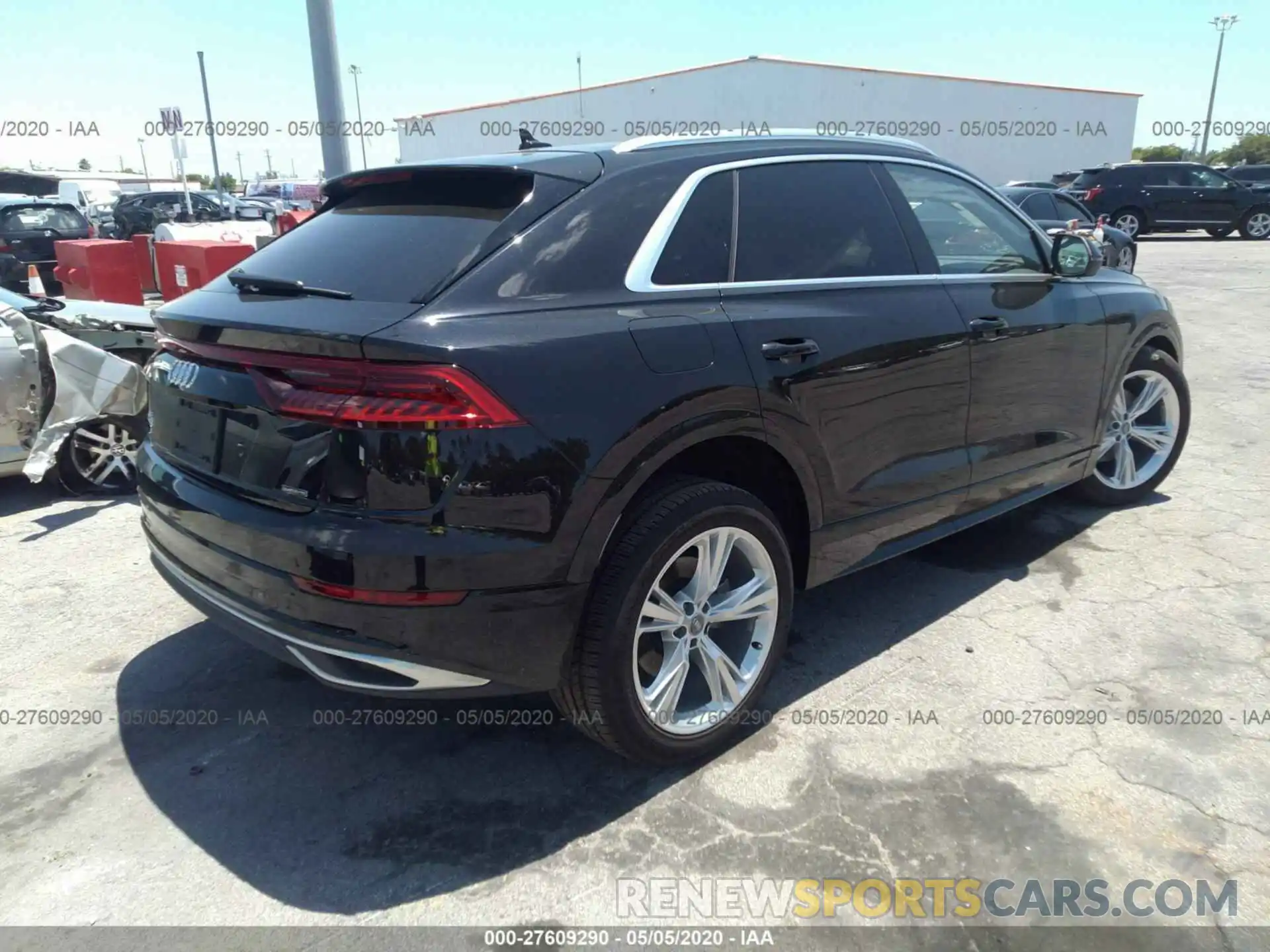 4 Фотография поврежденного автомобиля WA1AVAF19KD028879 AUDI Q8 2019