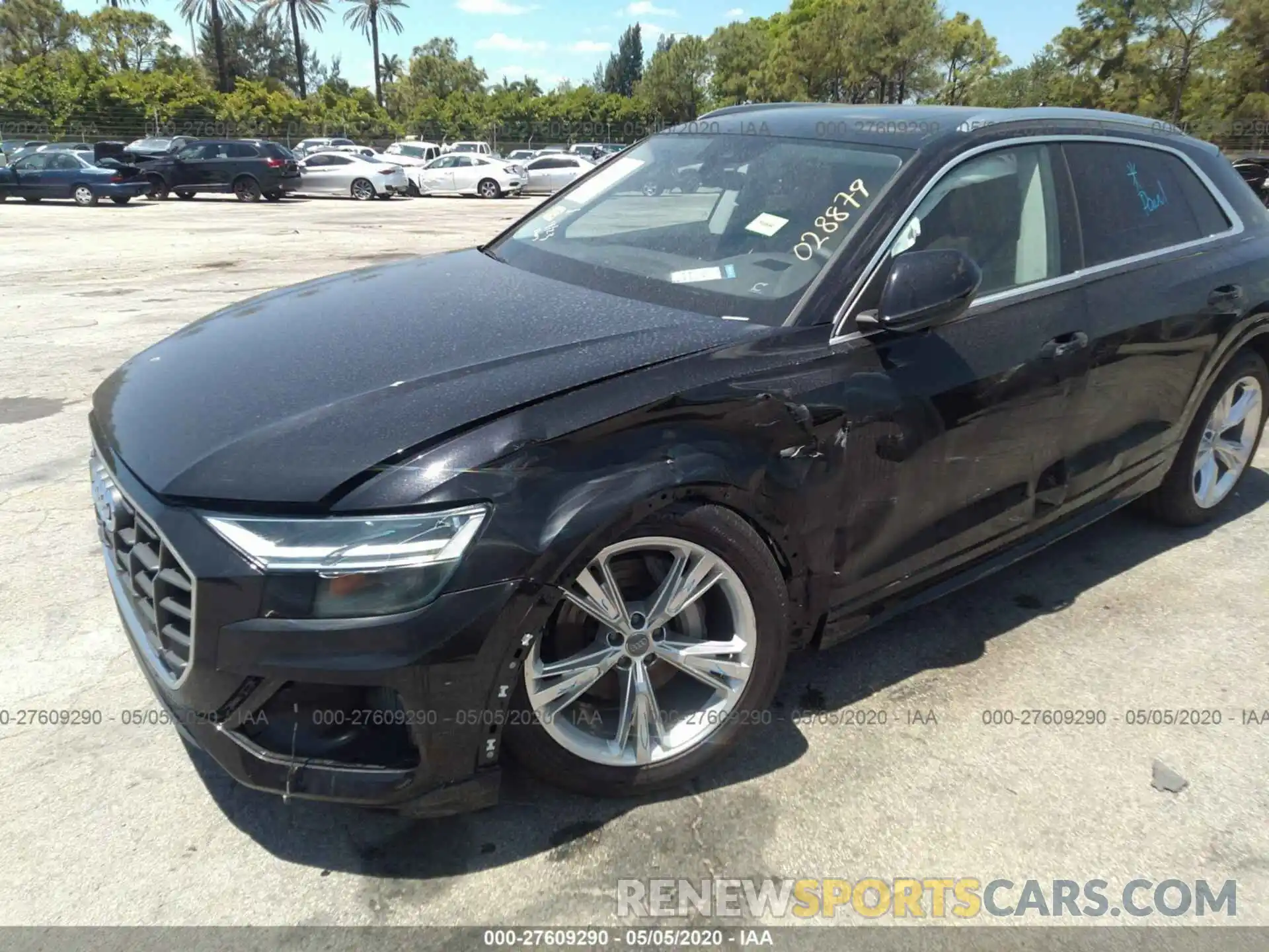 6 Photograph of a damaged car WA1AVAF19KD028879 AUDI Q8 2019