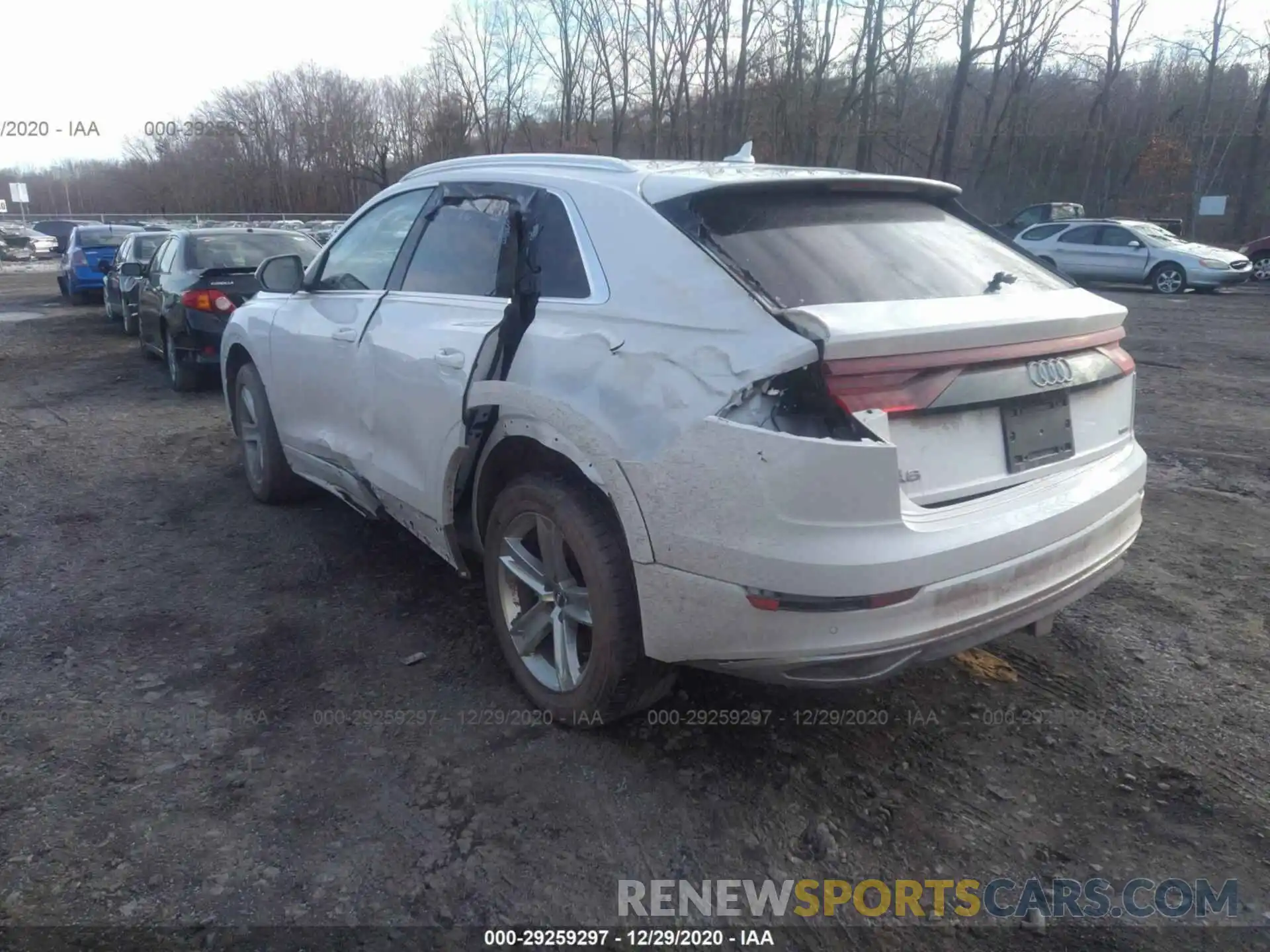 3 Photograph of a damaged car WA1AVAF1XKD019284 AUDI Q8 2019