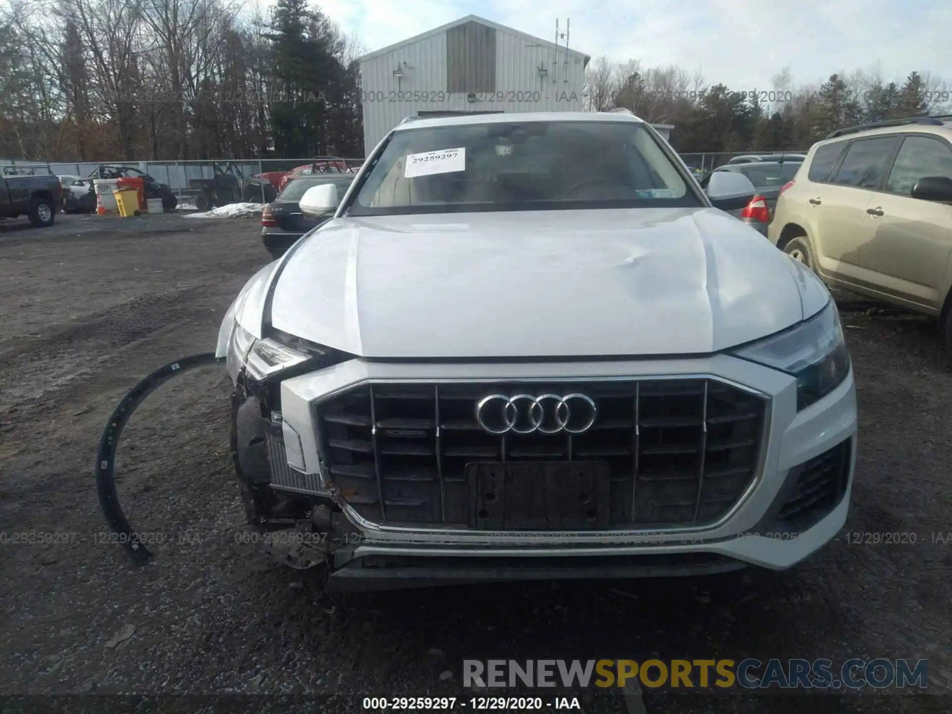 6 Photograph of a damaged car WA1AVAF1XKD019284 AUDI Q8 2019