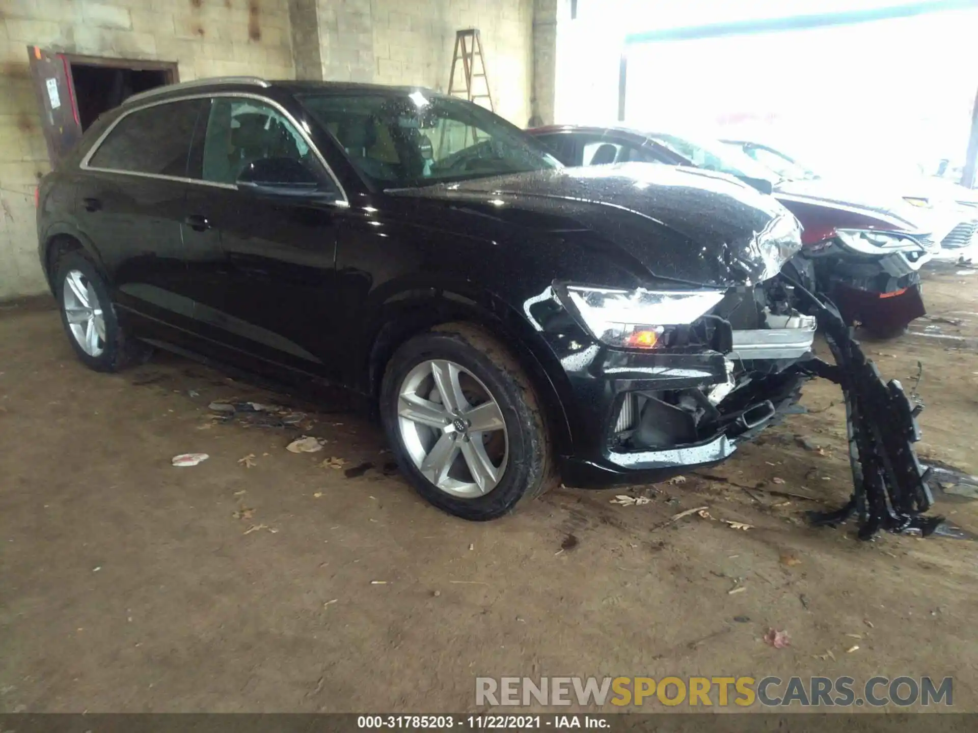 1 Photograph of a damaged car WA1AVAF1XKD021293 AUDI Q8 2019