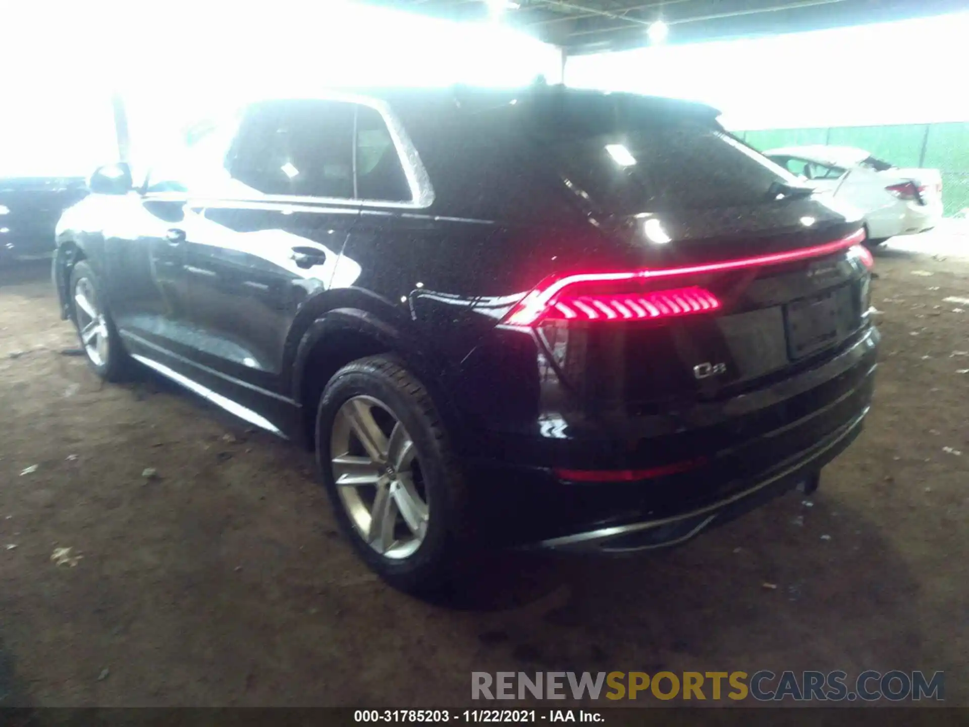 3 Photograph of a damaged car WA1AVAF1XKD021293 AUDI Q8 2019