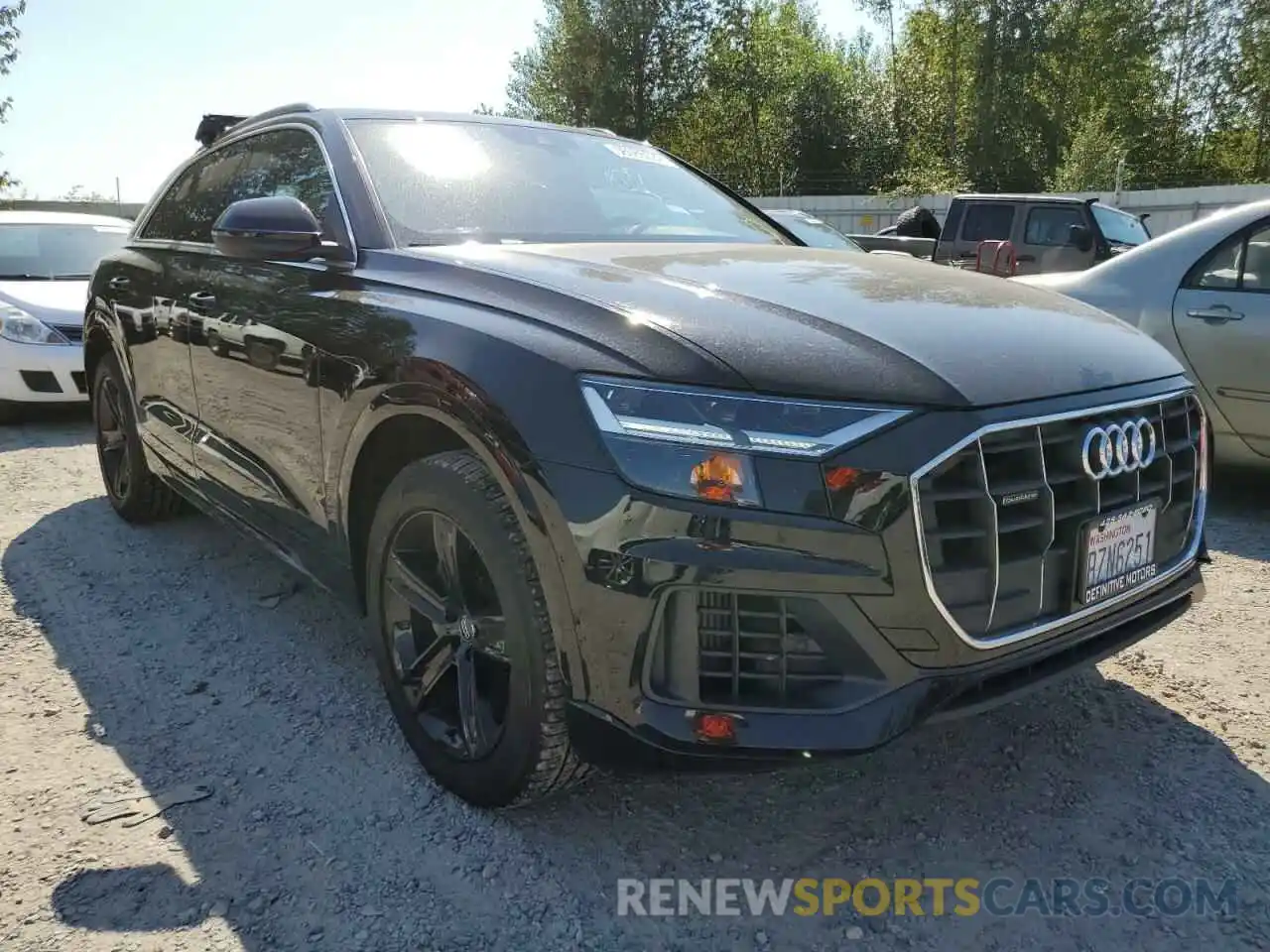 1 Photograph of a damaged car WA1AVAF1XKD022427 AUDI Q8 2019