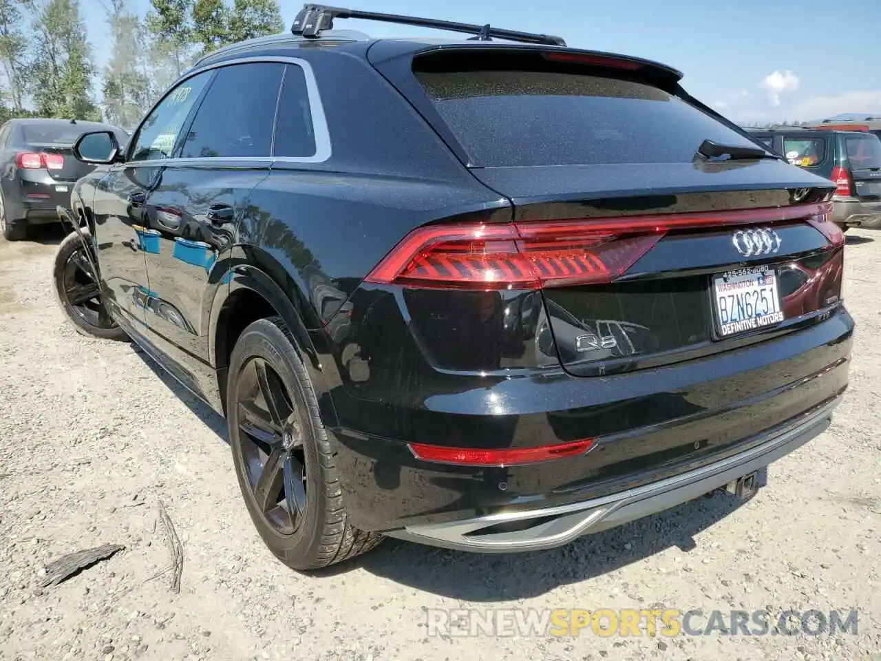 3 Photograph of a damaged car WA1AVAF1XKD022427 AUDI Q8 2019