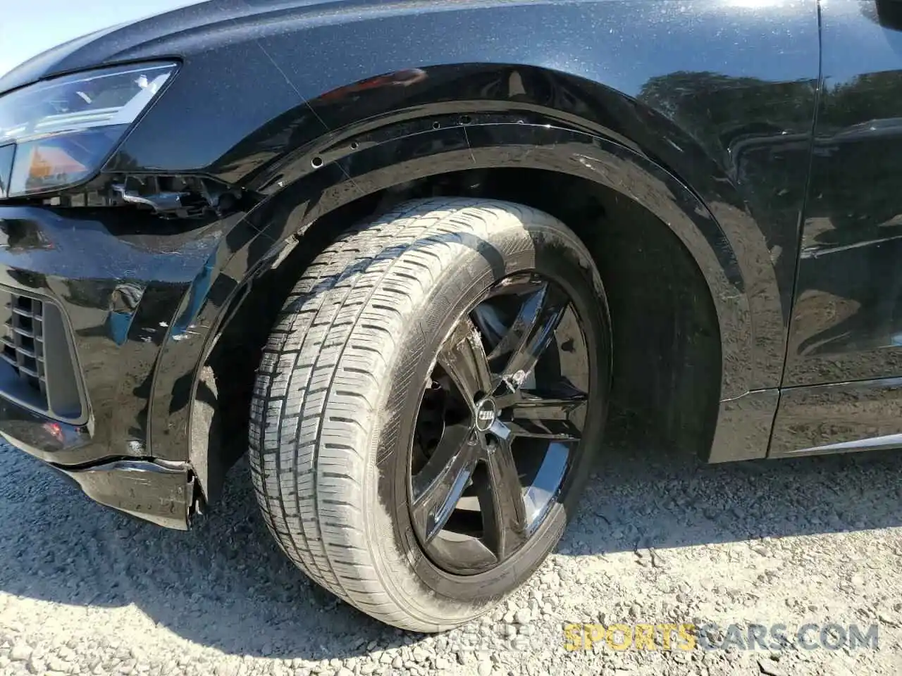 9 Photograph of a damaged car WA1AVAF1XKD022427 AUDI Q8 2019