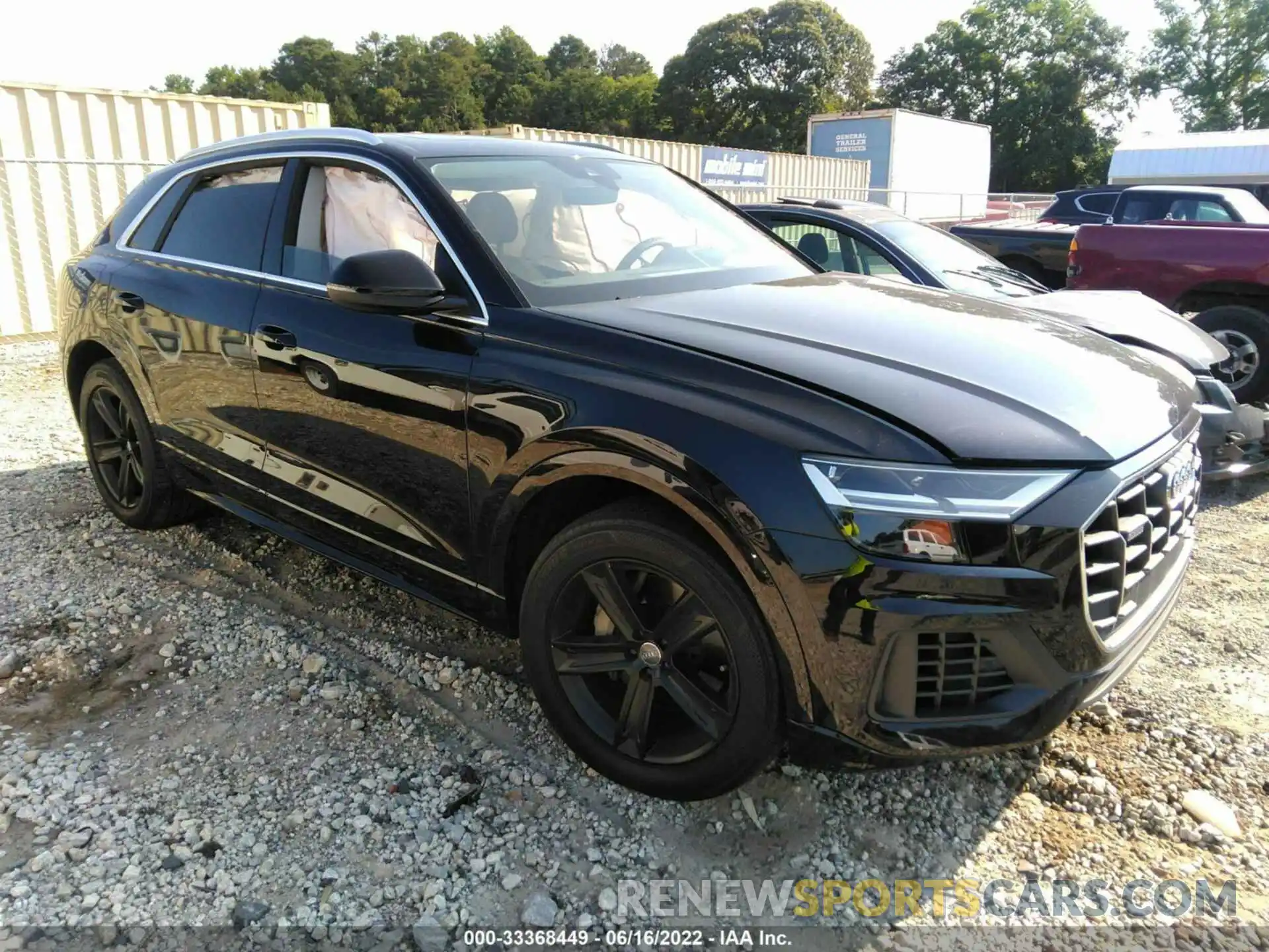 1 Фотография поврежденного автомобиля WA1AVBF11KD016683 AUDI Q8 2019