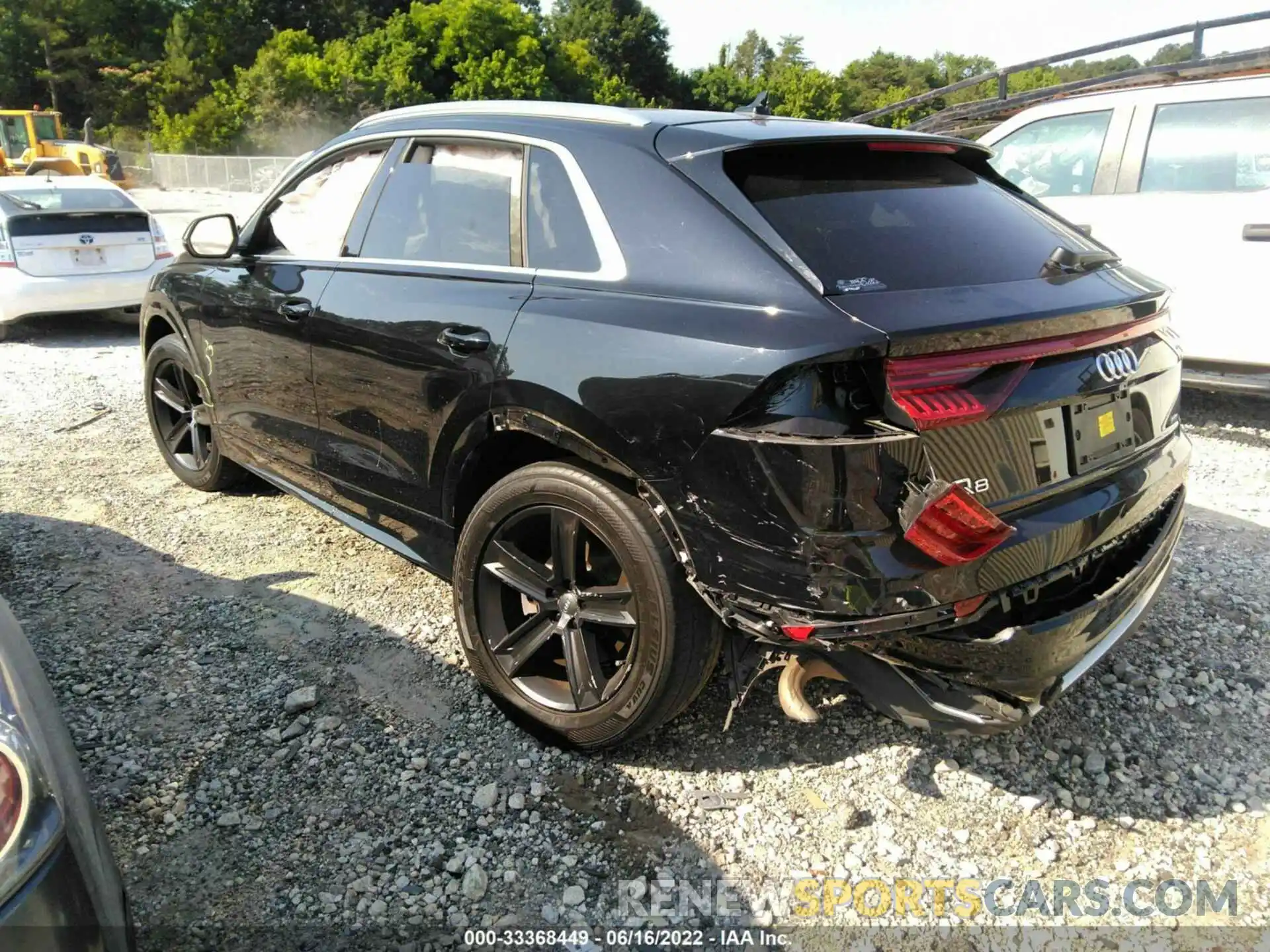 3 Photograph of a damaged car WA1AVBF11KD016683 AUDI Q8 2019