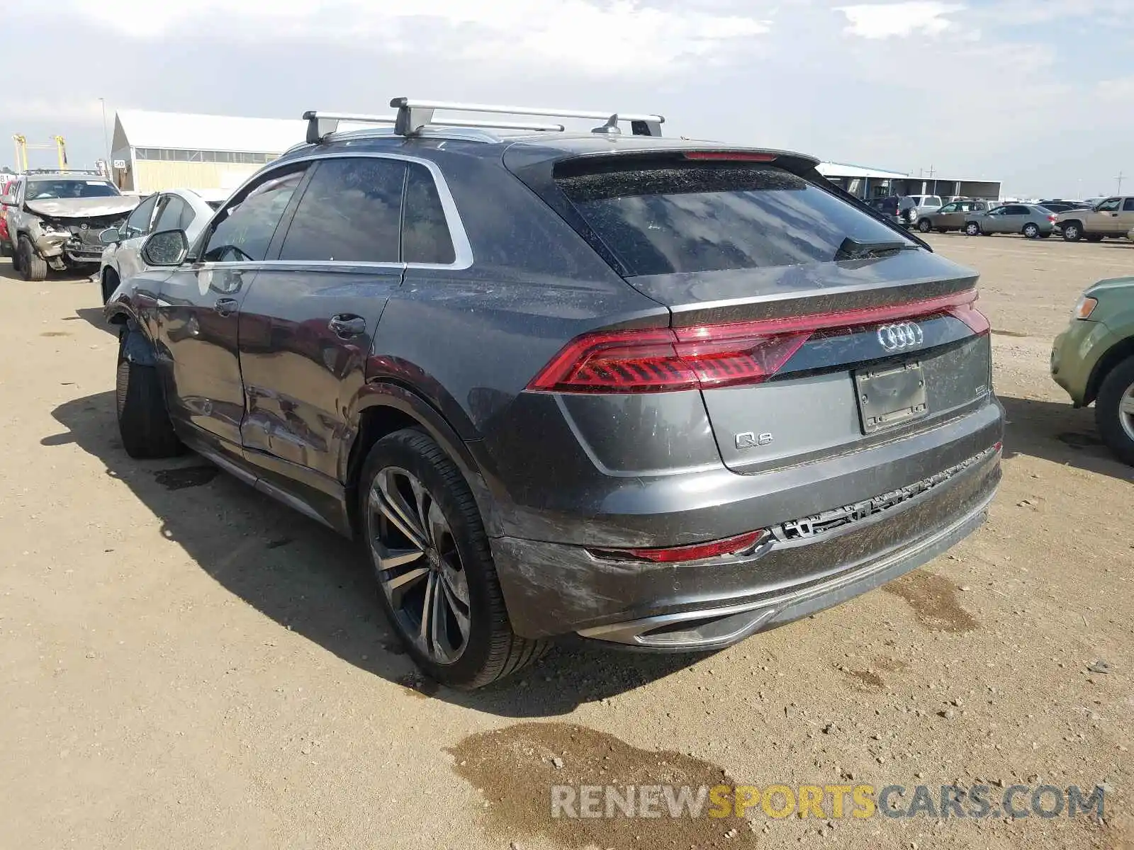 3 Фотография поврежденного автомобиля WA1BVAF10KD031349 AUDI Q8 2019