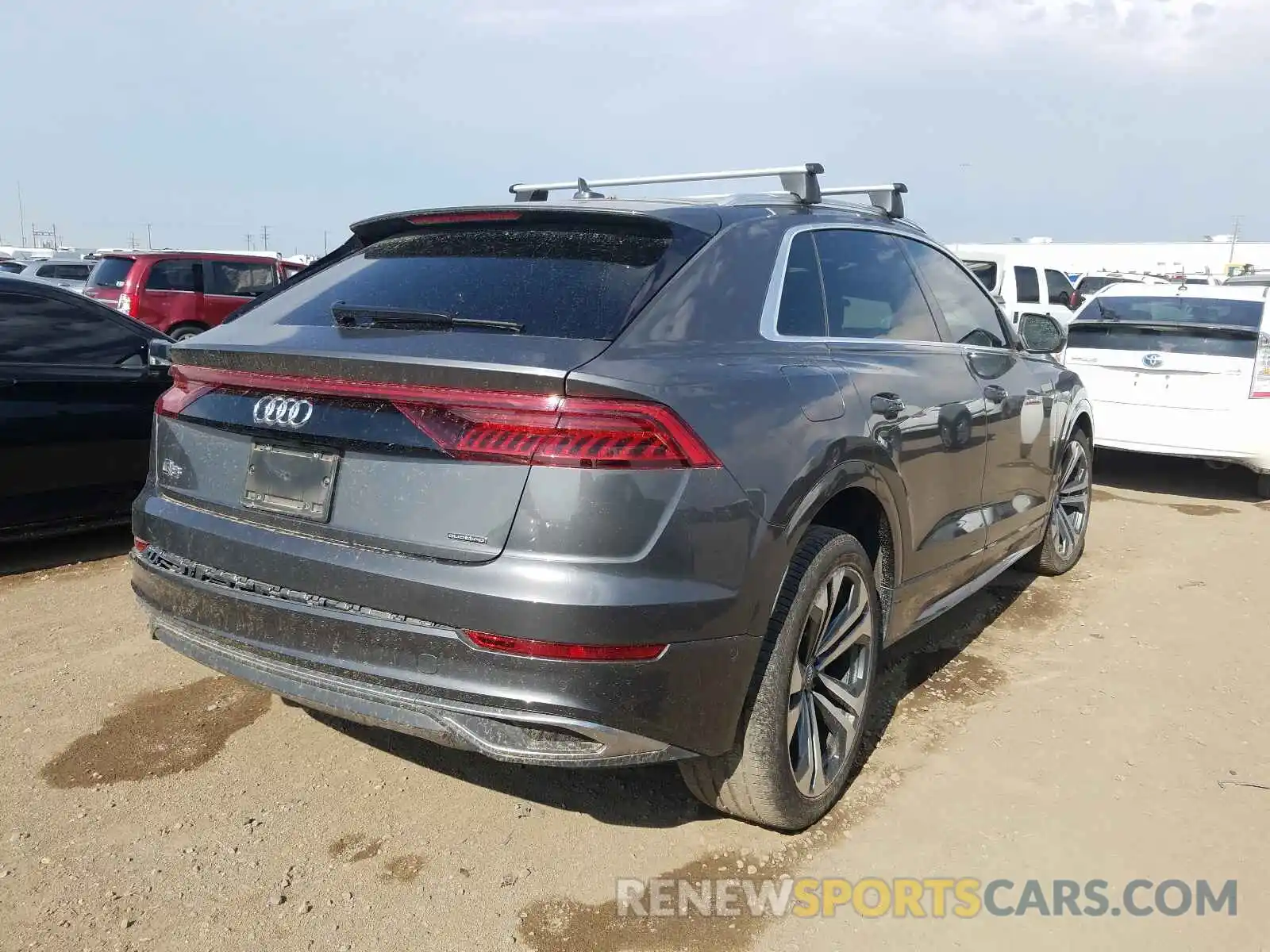 4 Фотография поврежденного автомобиля WA1BVAF10KD031349 AUDI Q8 2019