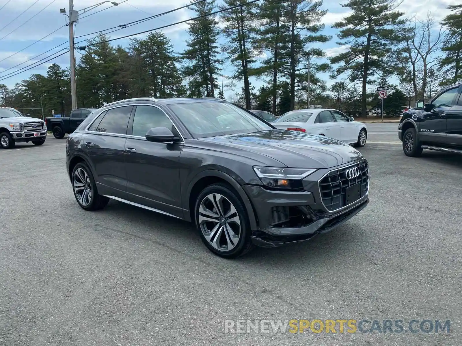 2 Photograph of a damaged car WA1BVAF11KD012406 AUDI Q8 2019