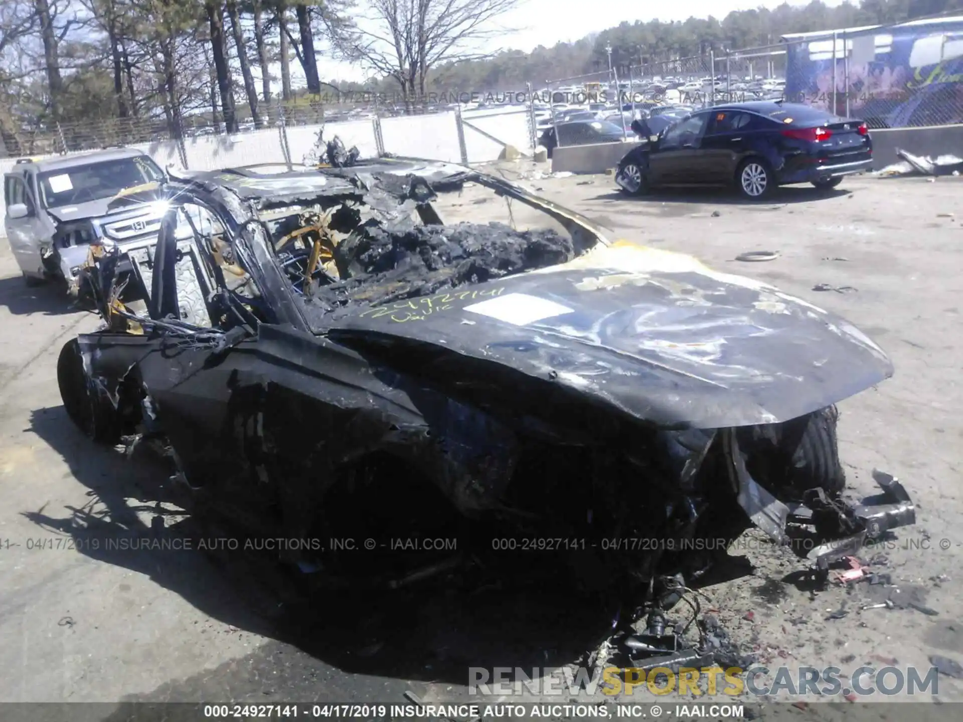 1 Photograph of a damaged car WA1BVAF11KD022000 AUDI Q8 2019