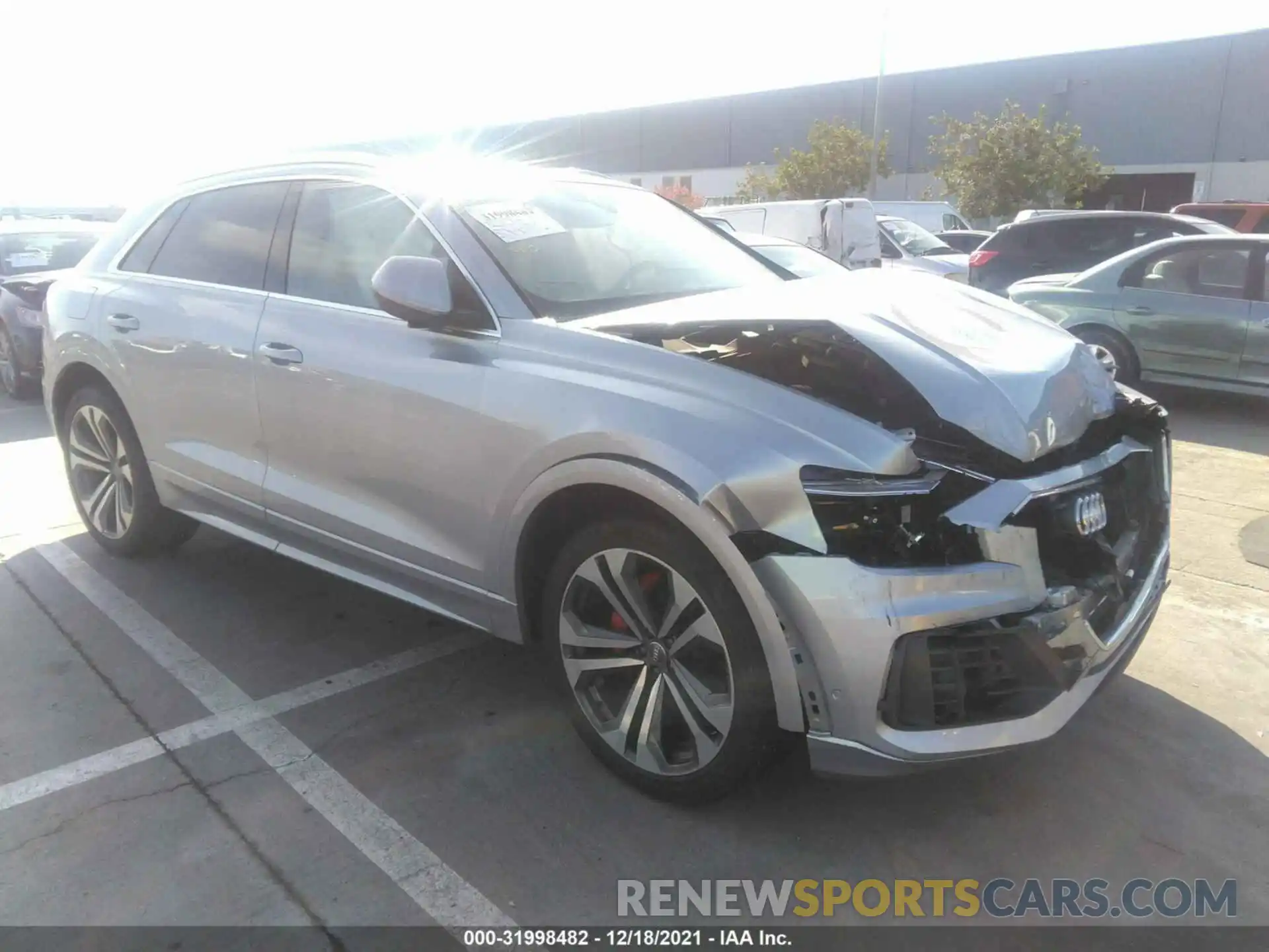 1 Photograph of a damaged car WA1BVAF11KD037645 AUDI Q8 2019