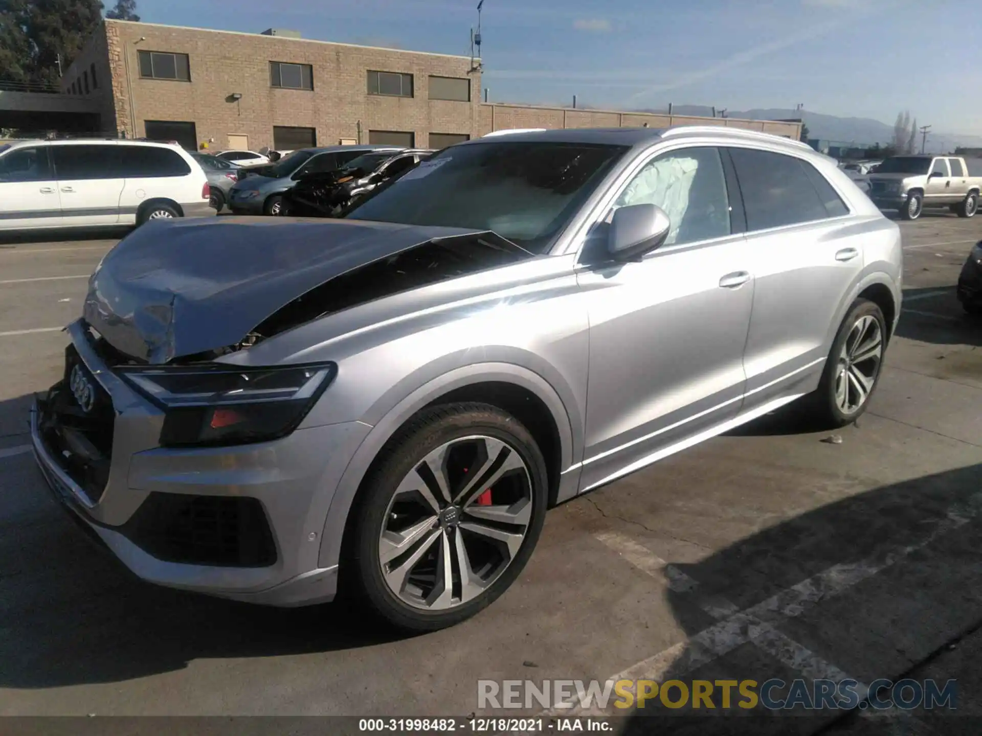 2 Photograph of a damaged car WA1BVAF11KD037645 AUDI Q8 2019