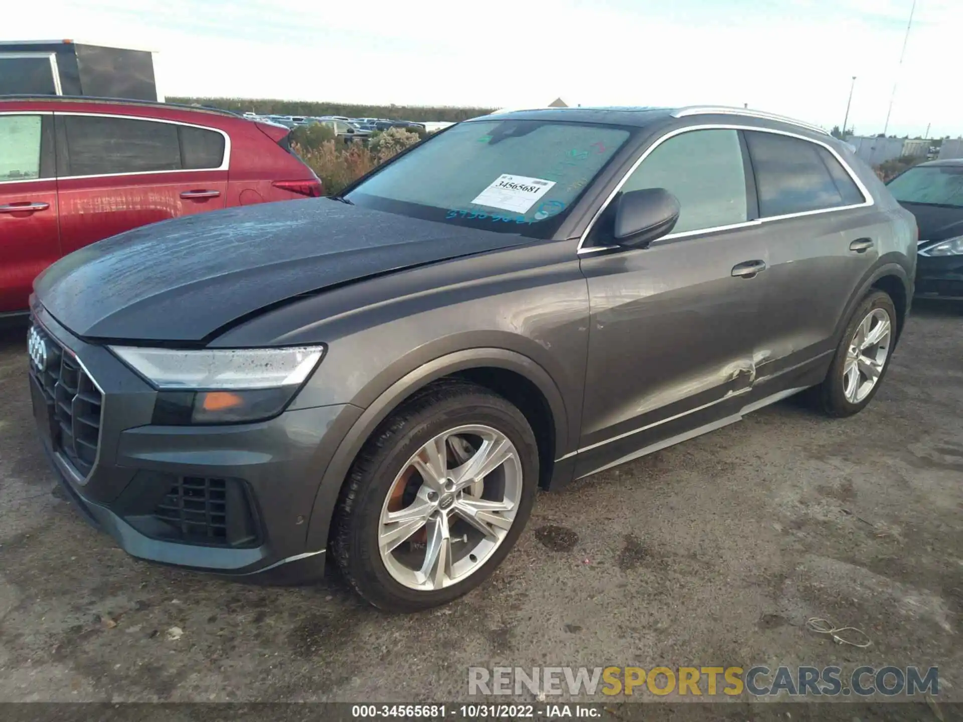 2 Фотография поврежденного автомобиля WA1BVAF11KD039198 AUDI Q8 2019