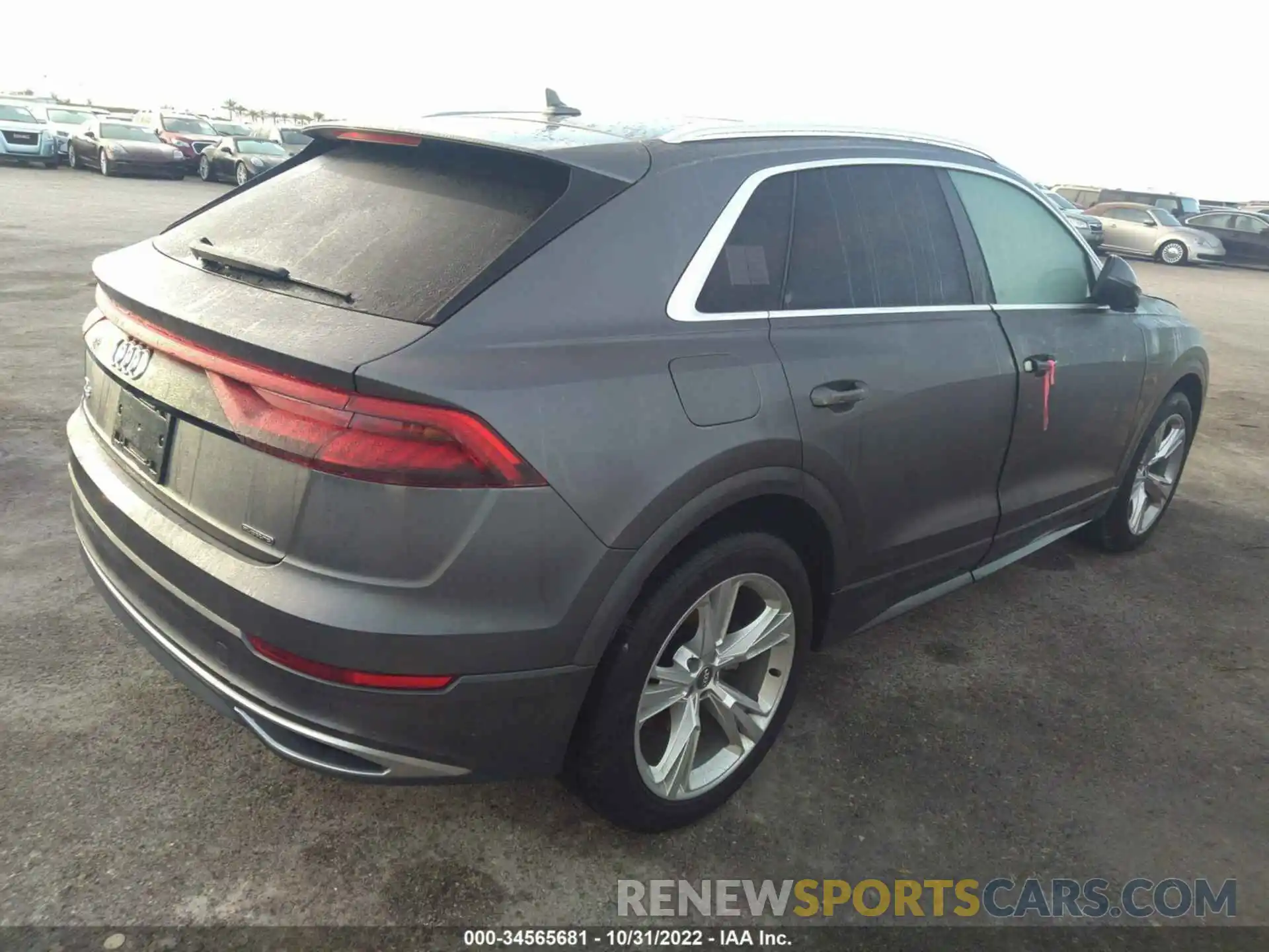 4 Фотография поврежденного автомобиля WA1BVAF11KD039198 AUDI Q8 2019