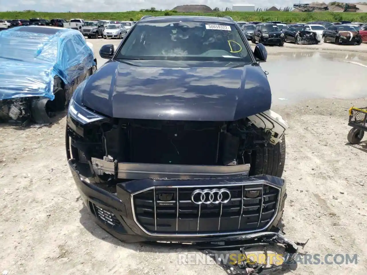 9 Photograph of a damaged car WA1BVAF11KD040187 AUDI Q8 2019